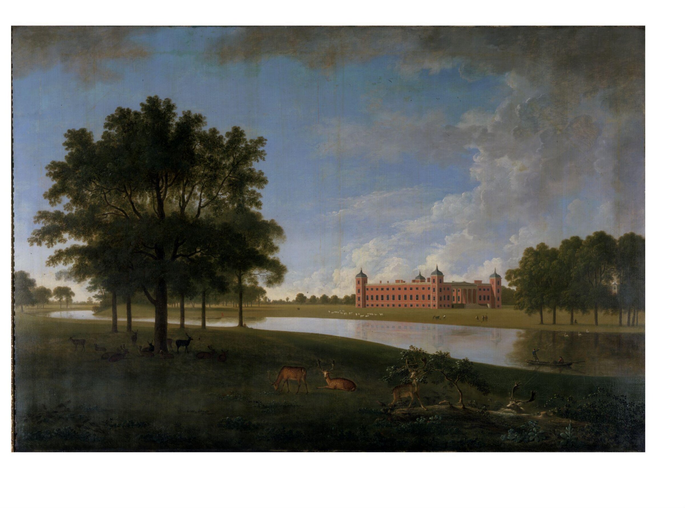 View of Osterley Park from the East, Anthony Devis, ca. 1784