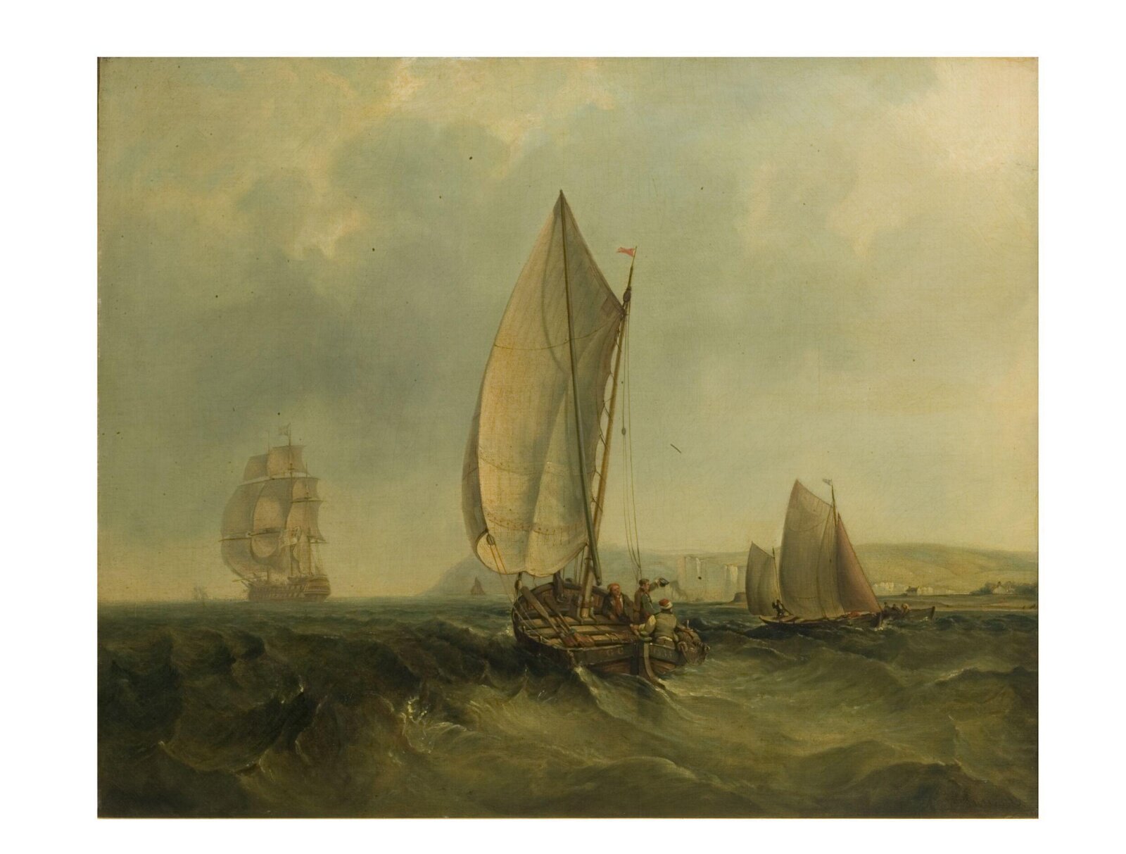 Seascape, George Chambers, 1833