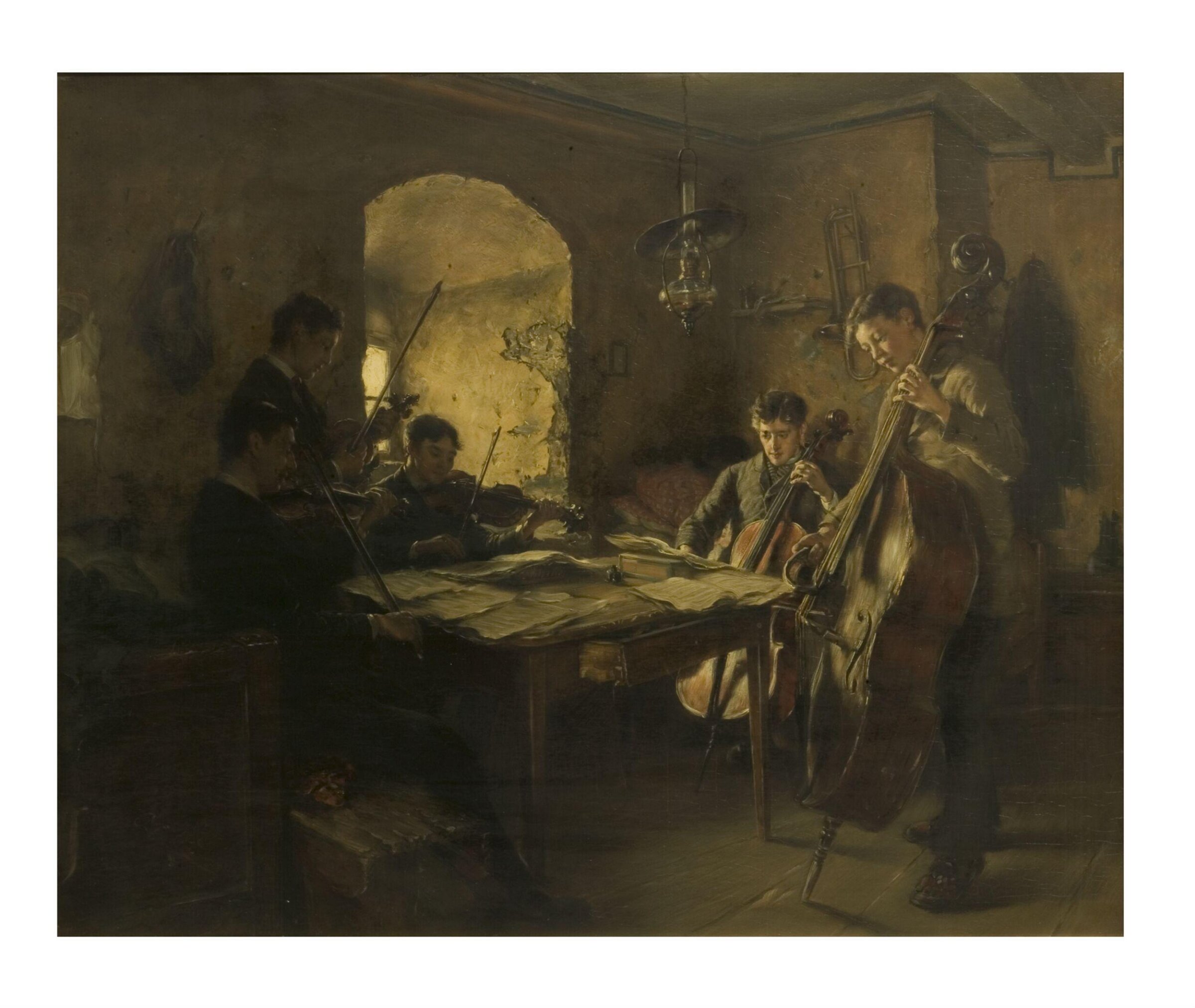 The Quintet, Otto Piltz, ca. 1890