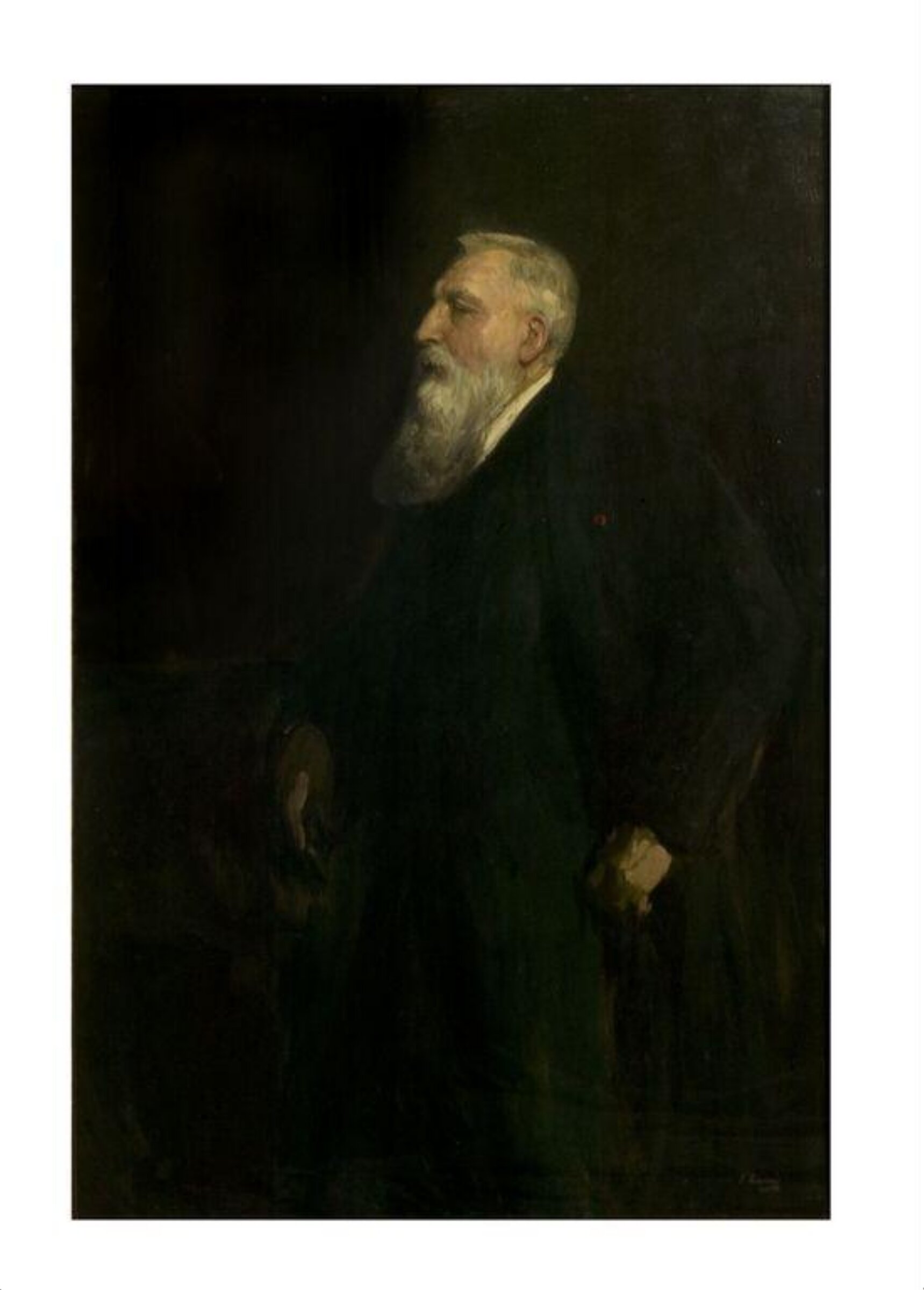 Auguste Rodin, John Lavery, 1913