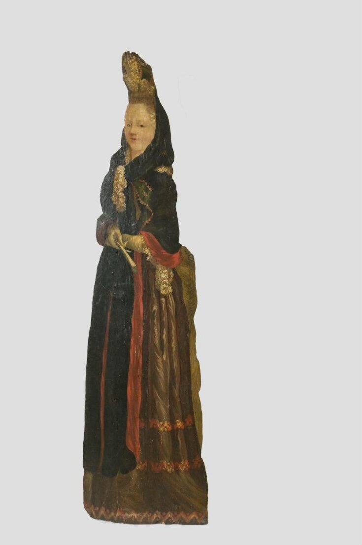Woman with Fontange Head-Dress  top image