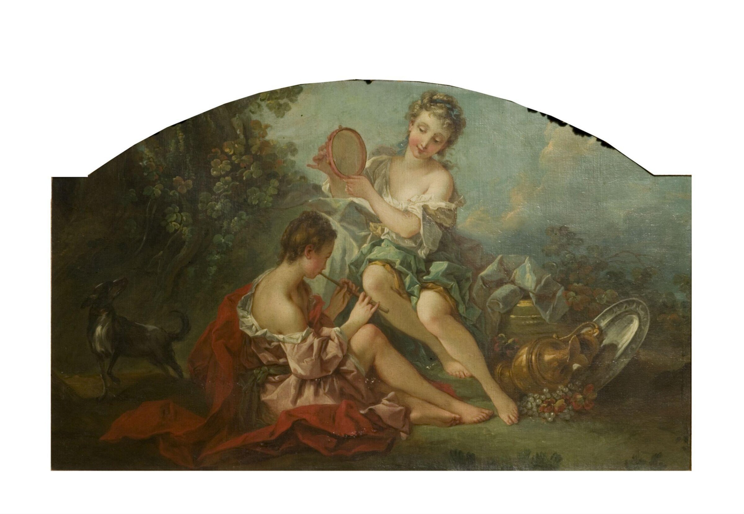 Bacchantes, after Francois Boucher, late 18th century-earlyb 19th century