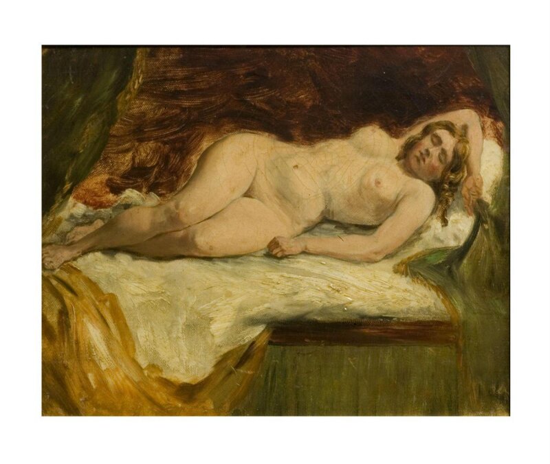 Study of a Nude Female Sleeping
