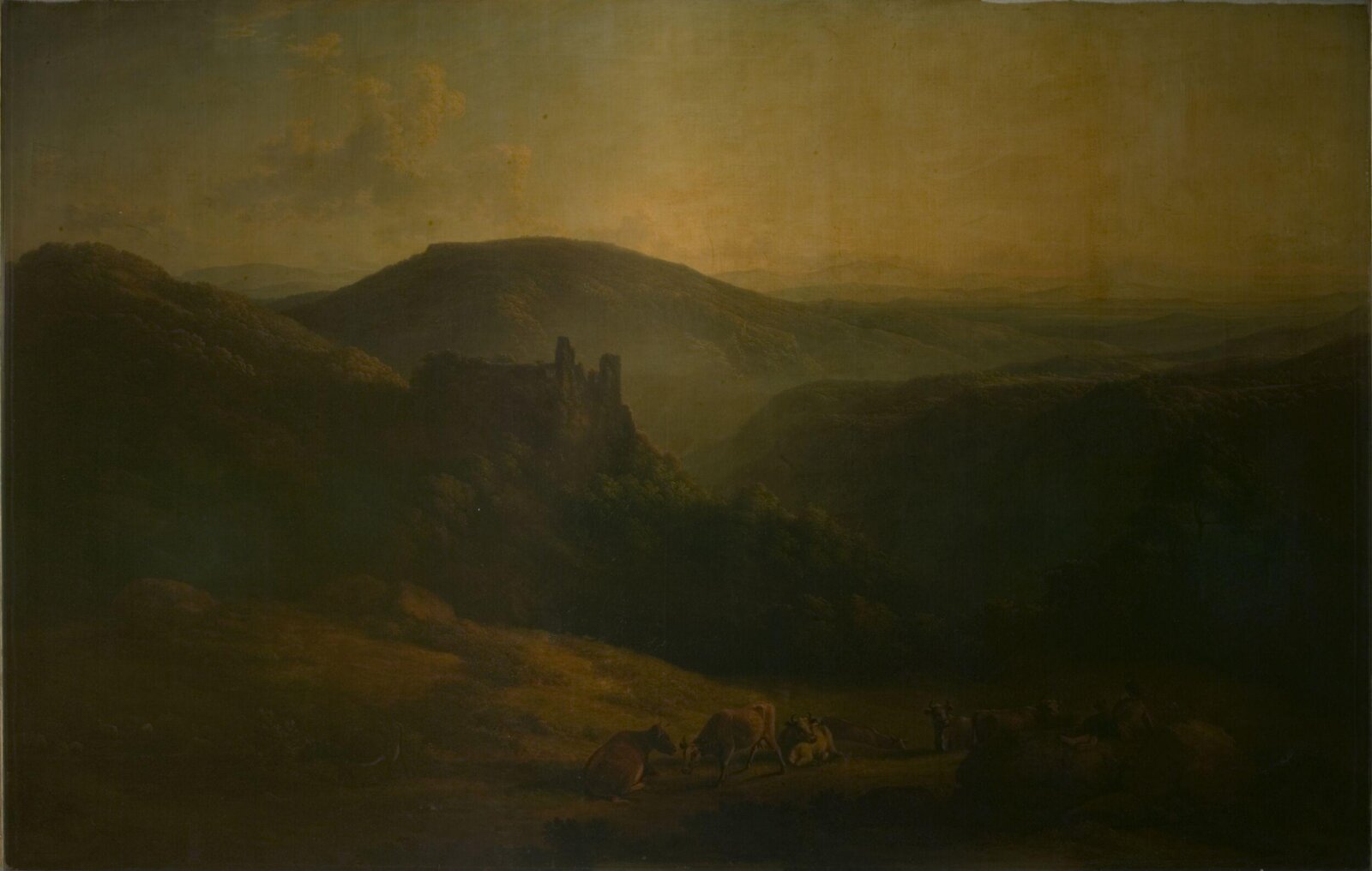 A Hilly landscape, John Glover, ca. 1790-1849
