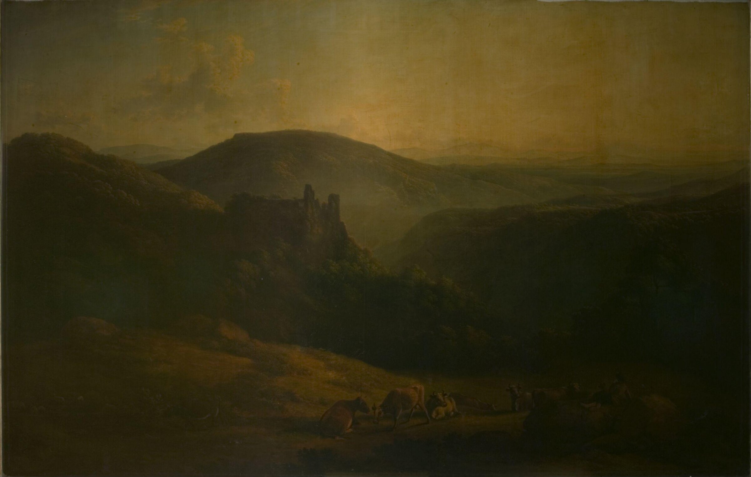 A Hilly landscape, John Glover, ca. 1790-1849