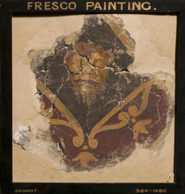 Decorative Pattern (fragment of wall decoration), Giovanni da Udine, mid 16th century