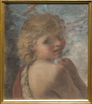 The Infant Saint John, Antonio Allegri Correggio, 16th century-17th century