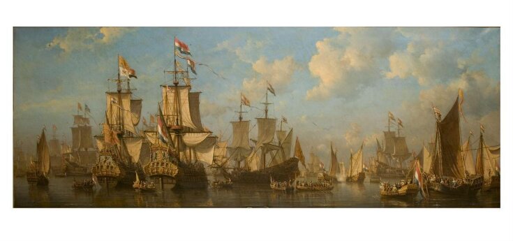 The Prince of Orange, afterwards King William III, Embarking at