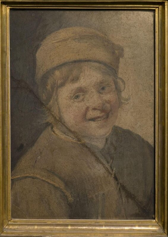 Head of a peasant boy