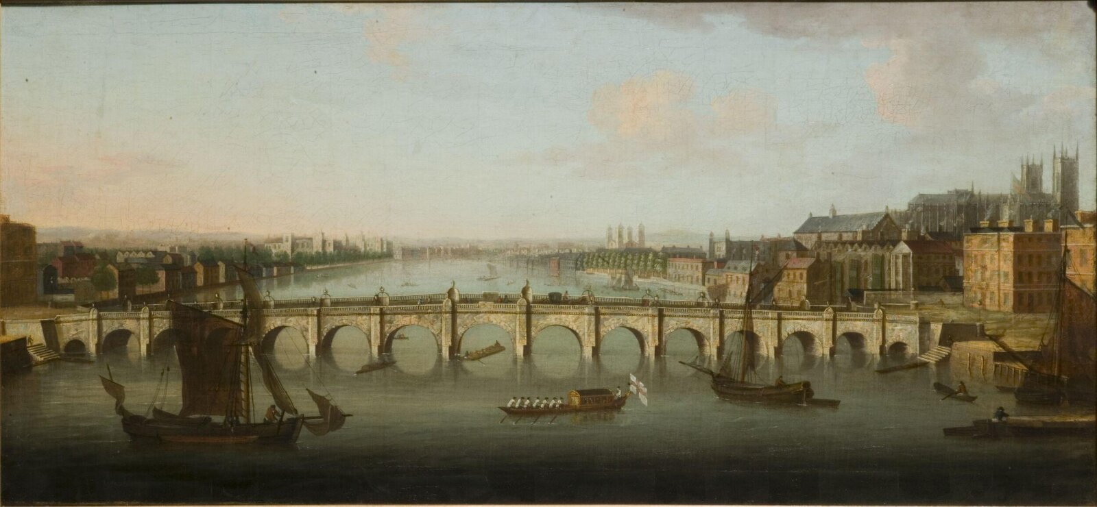 Westminster Bridge from the North, mid 18th century