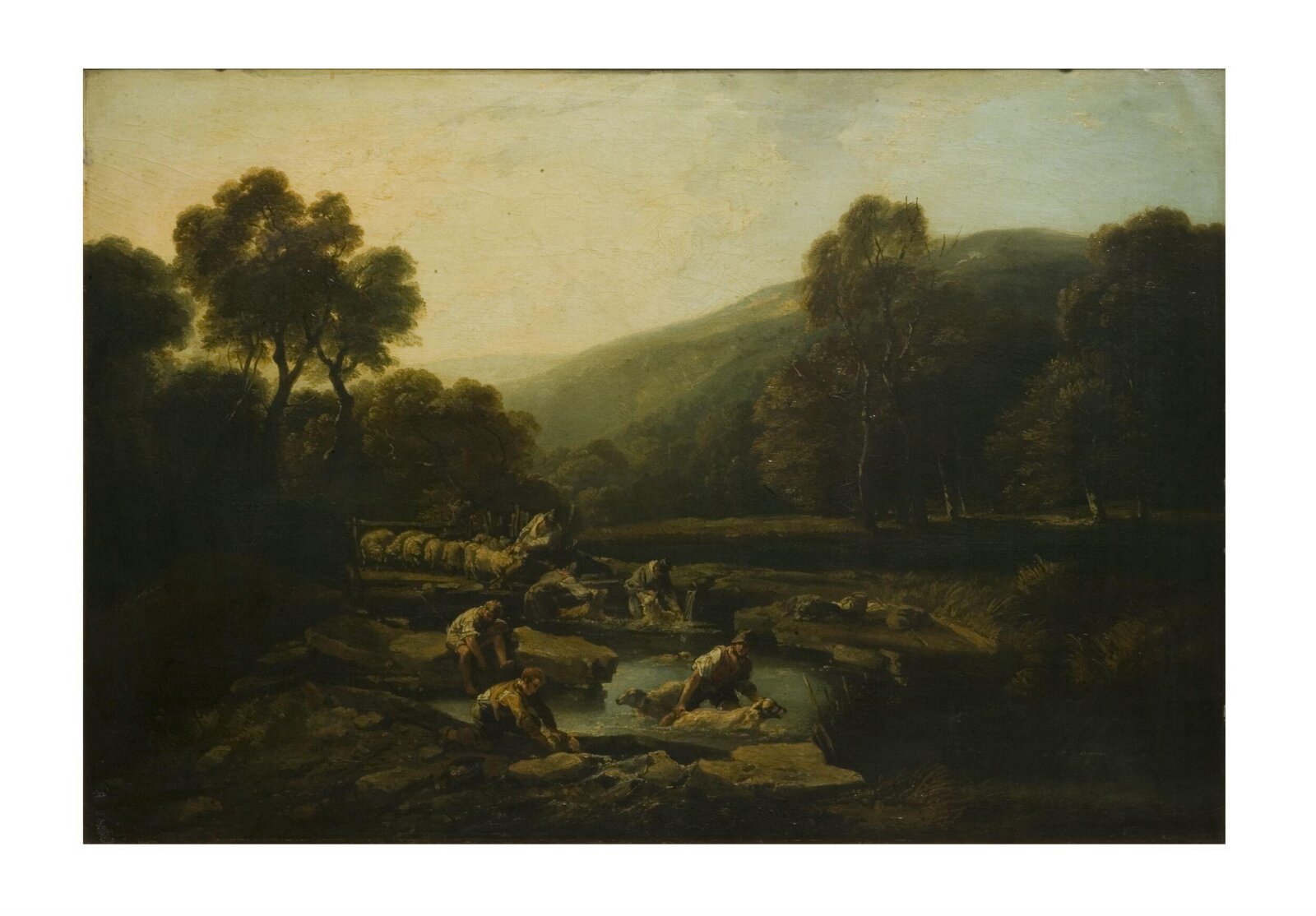 Sheep Washing, Thomas Barker, 1807