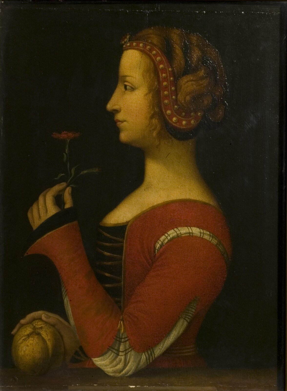 Petrarch's Laura, Leonardo da Vinci, 17th century