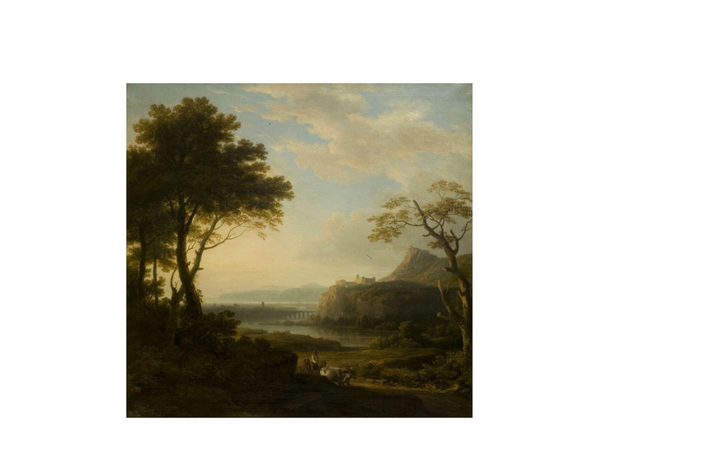 Classical Landscape, Augustus Wall Callcott, 1817