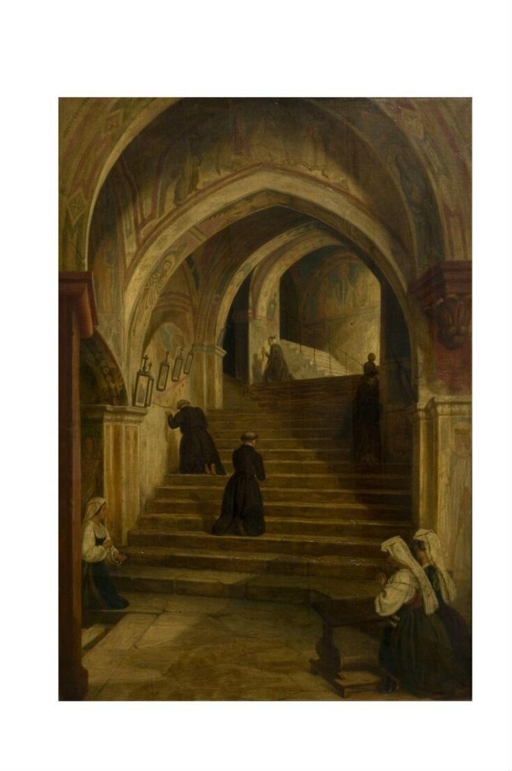 The Scala Santa at the Benedictine Monastery of Subiaco, near Rome top image