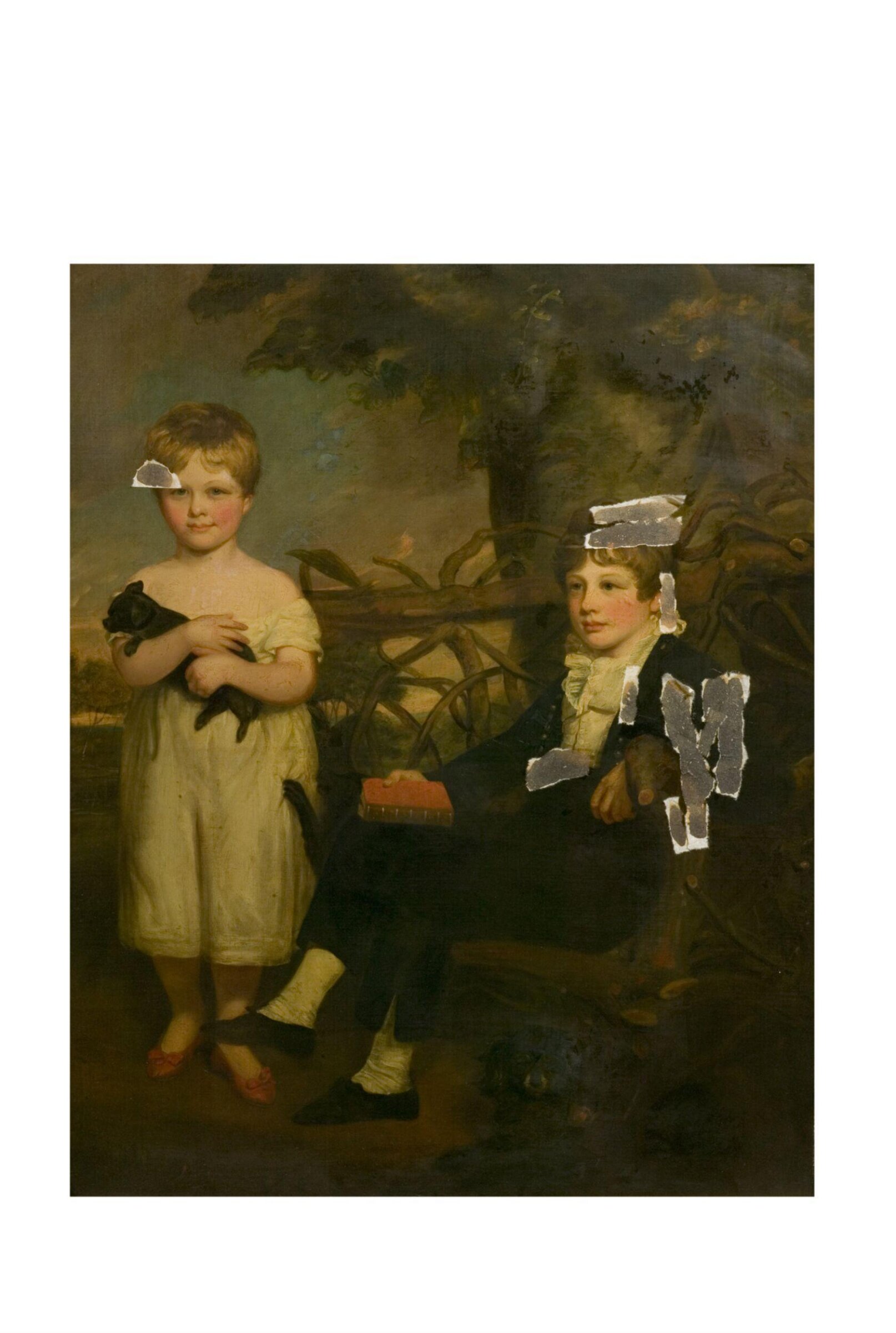 Reverend Chauncey Hare Townshend (1798-1868), Donor of the Townshend Bequest, and his Sister Charlotte (afterwards Mrs Elrington) as Children, Samuel Woodhouse, ca. 1810