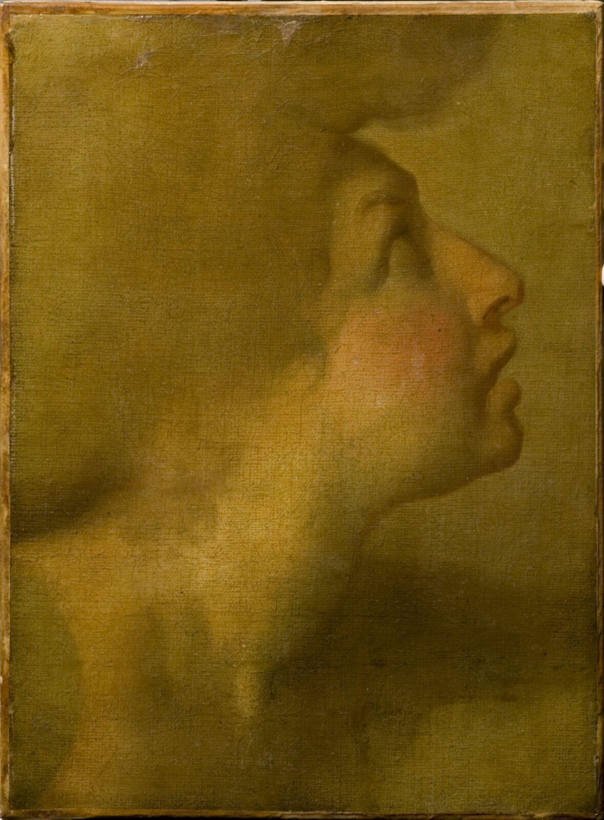 Study of a boy's head, early 19th century