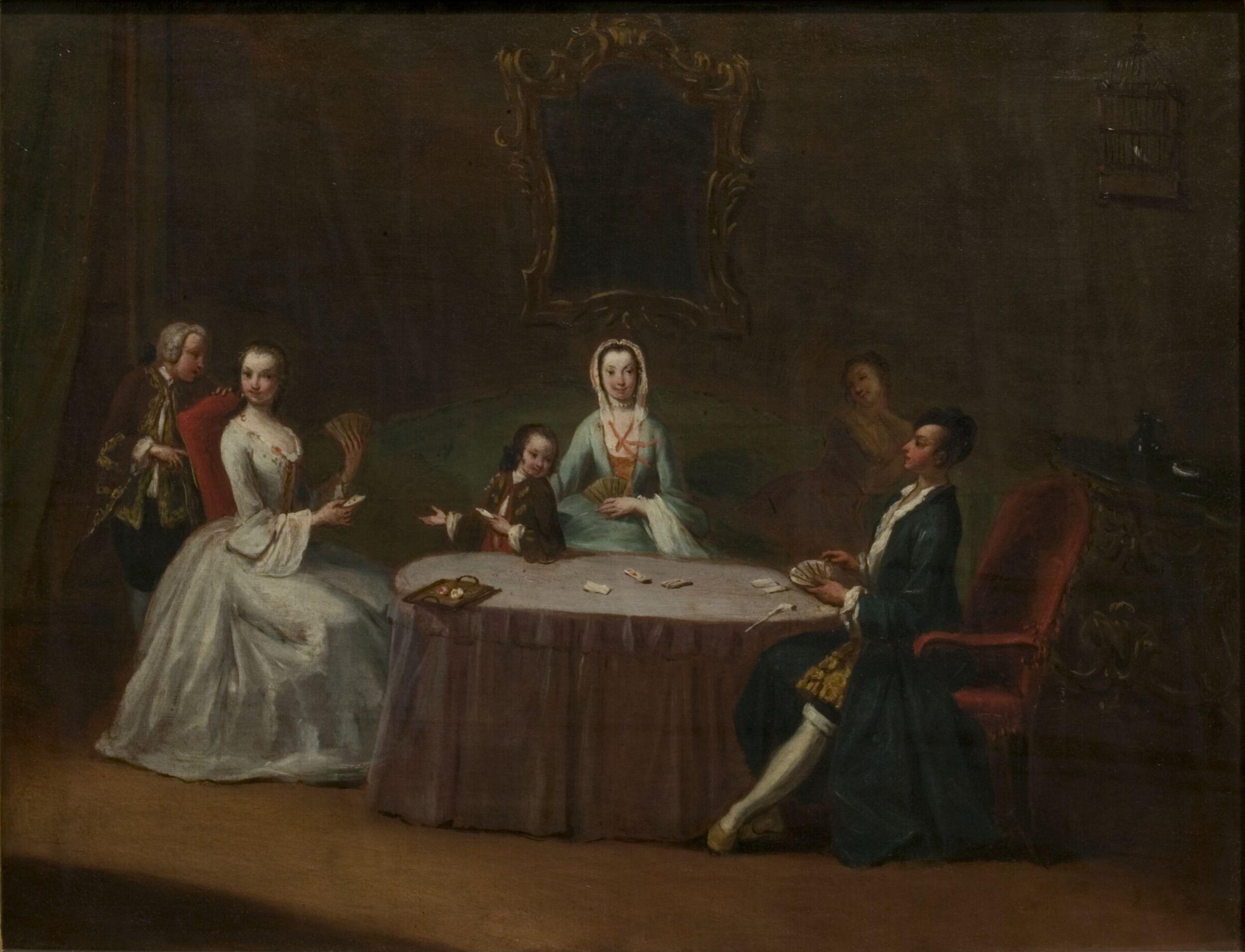 Card Players, Pietro Longhi, early 19th century