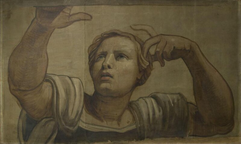 The Prophet Daniel (study for a mosaic in St Paul's Cathedral)