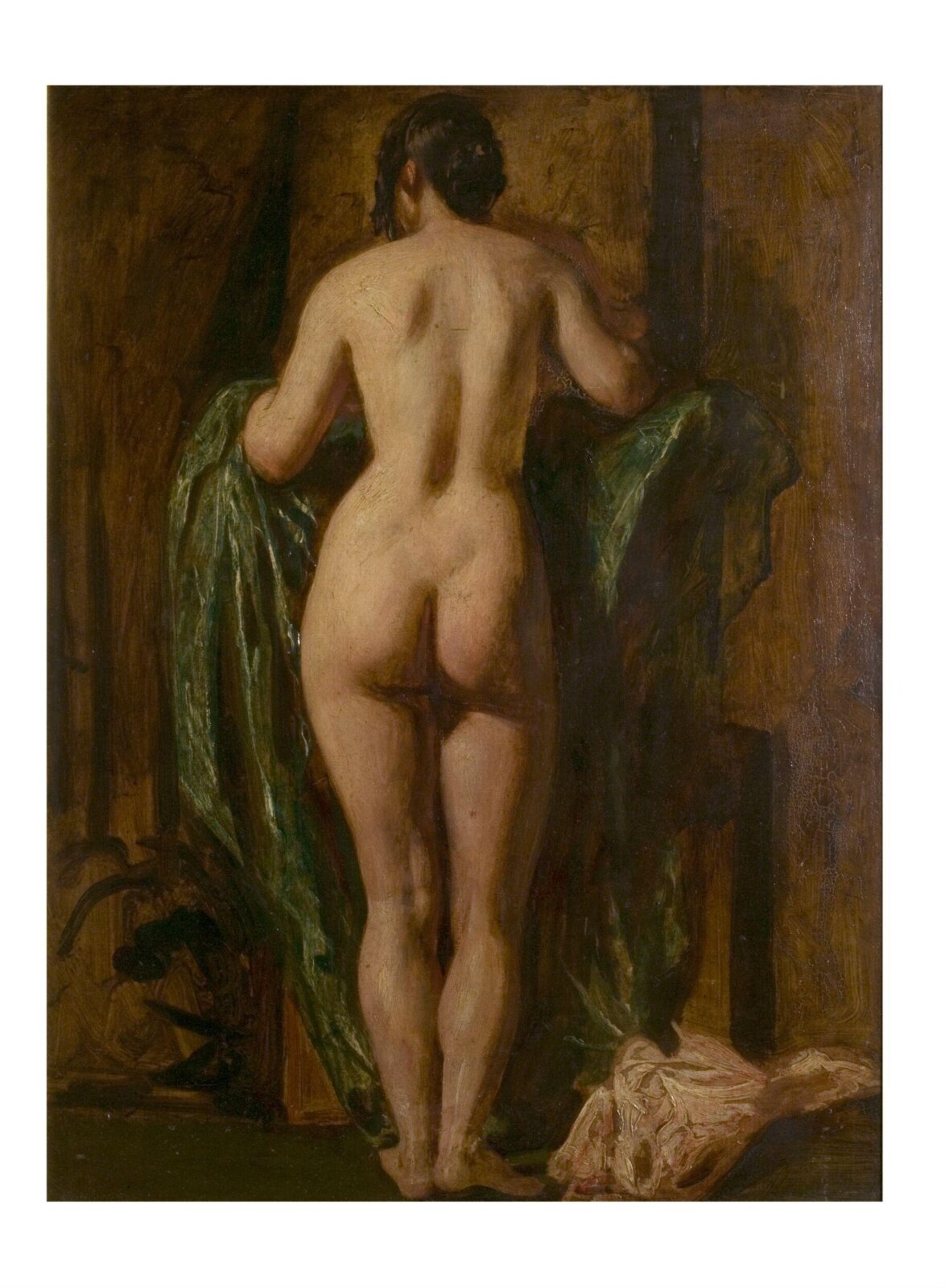 Nude Female Figure, William Etty, ca. 1835-1840