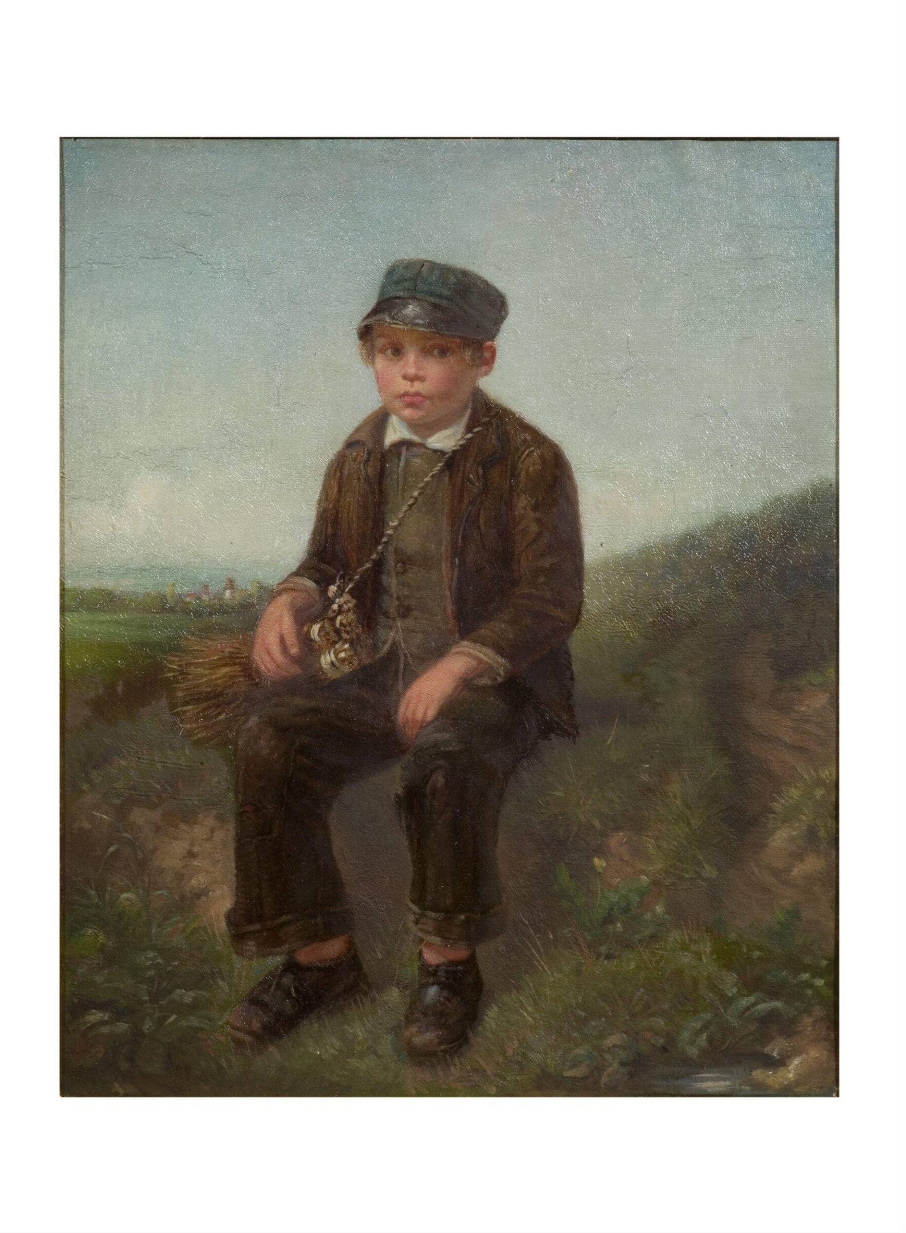 The Broom Maker, François Bocion, 1855