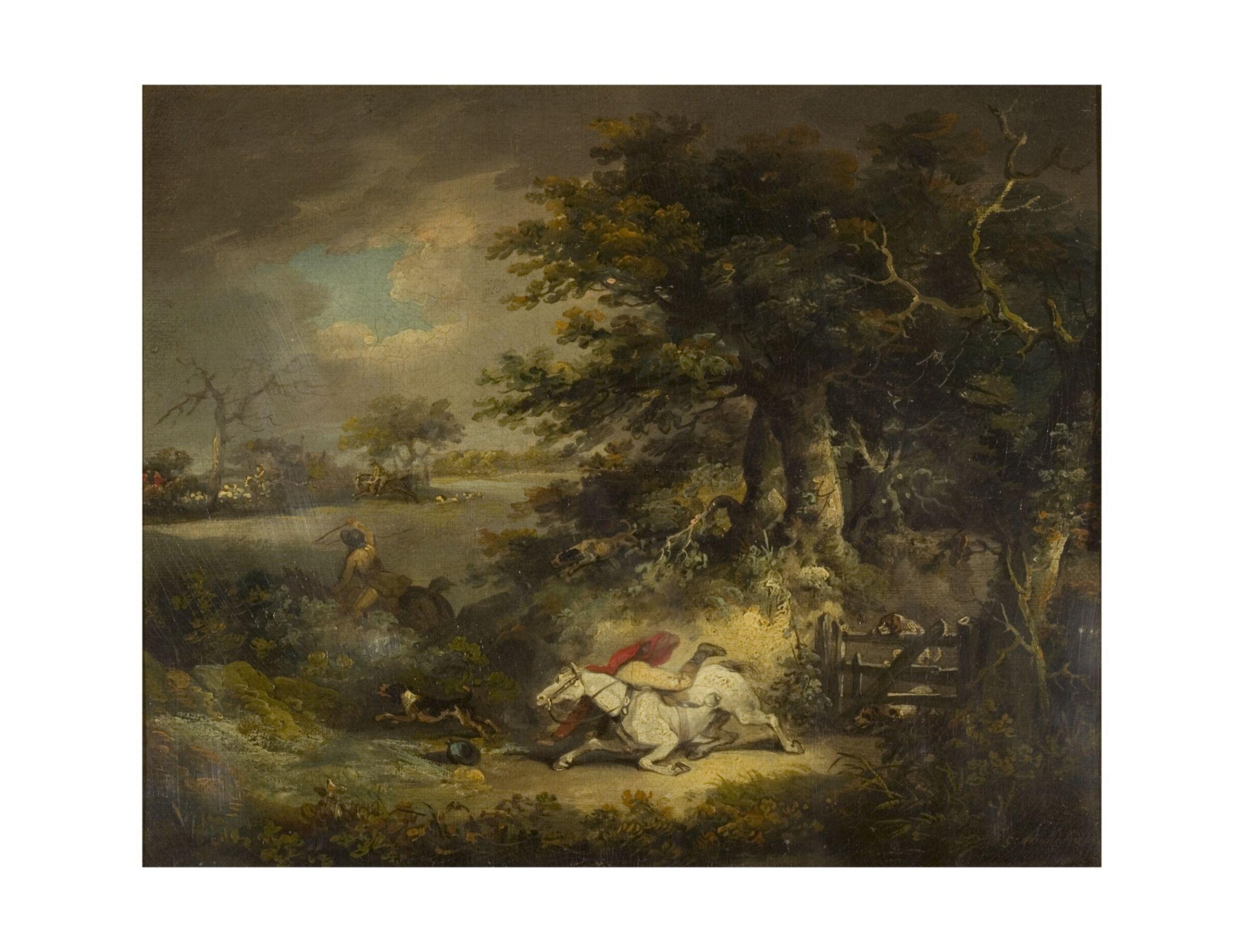 Hunting Scene, George Morland, late 18th century