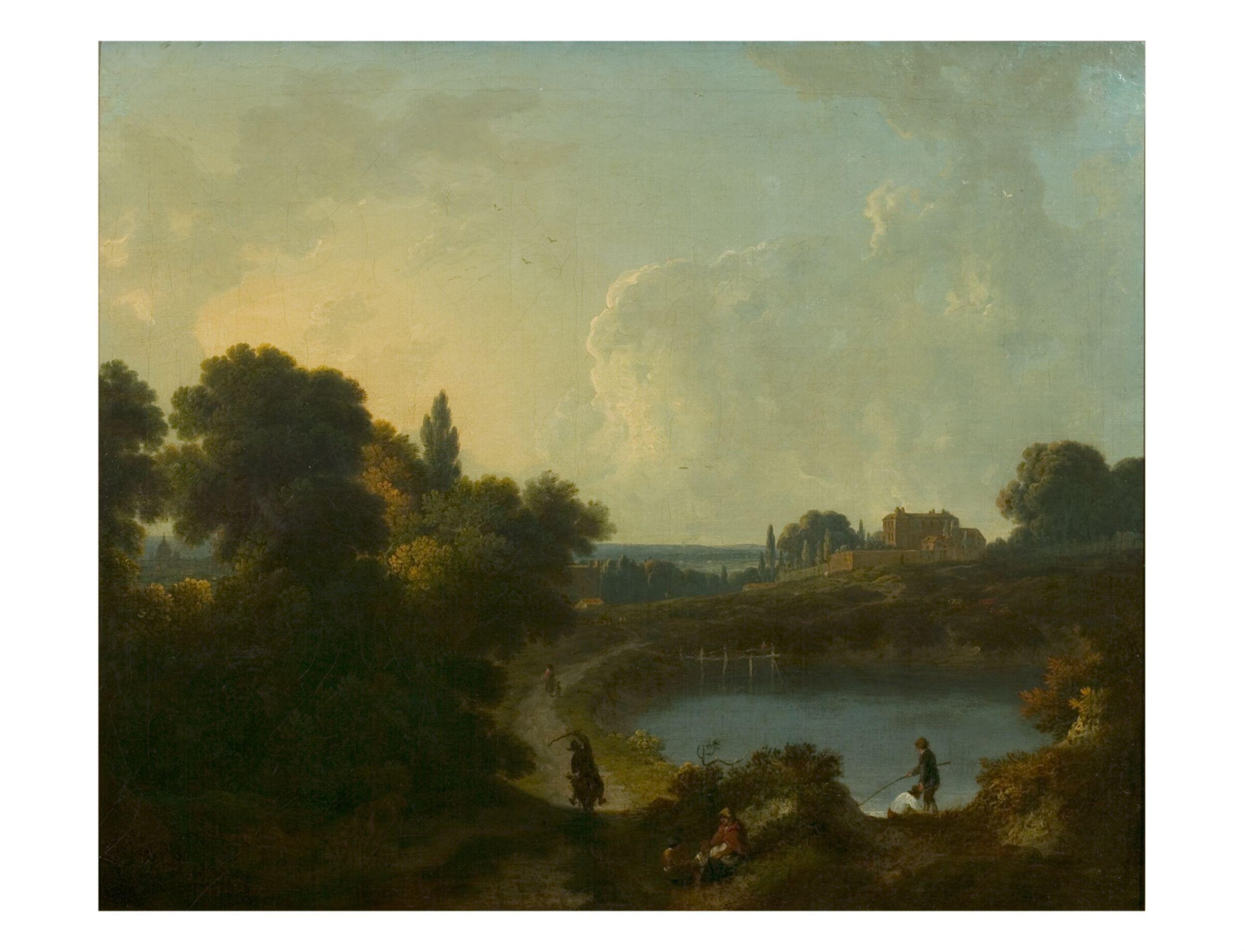 View at Hampstead, Richard Corbould, 1806