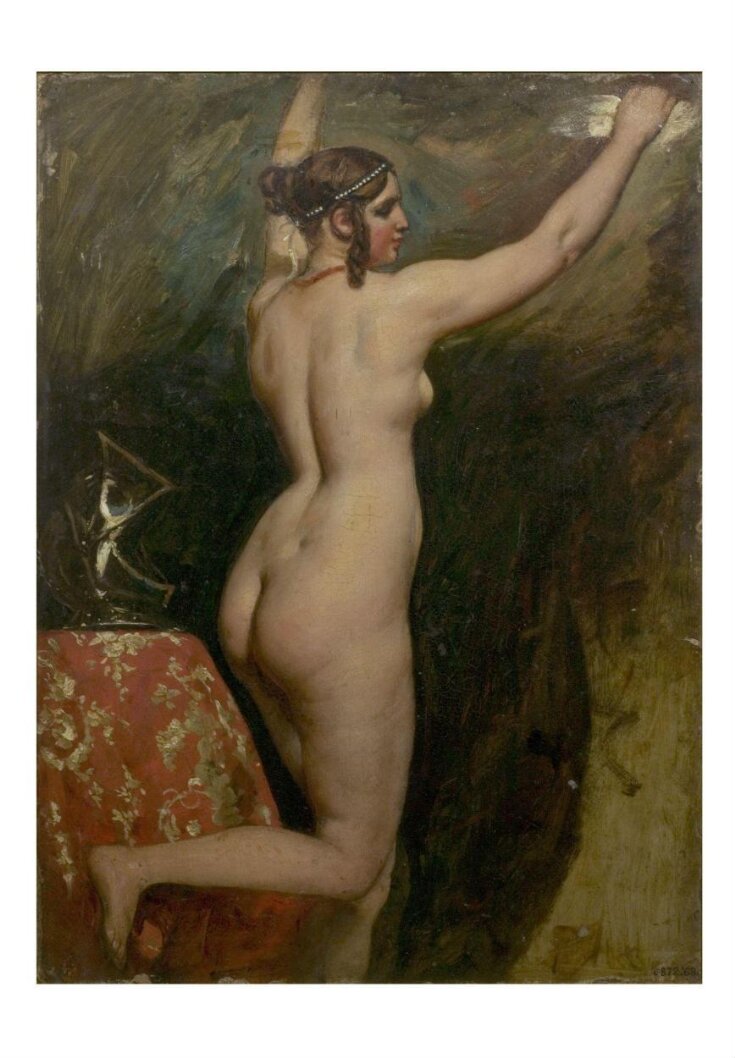 Standing Female Nude with Helmet top image