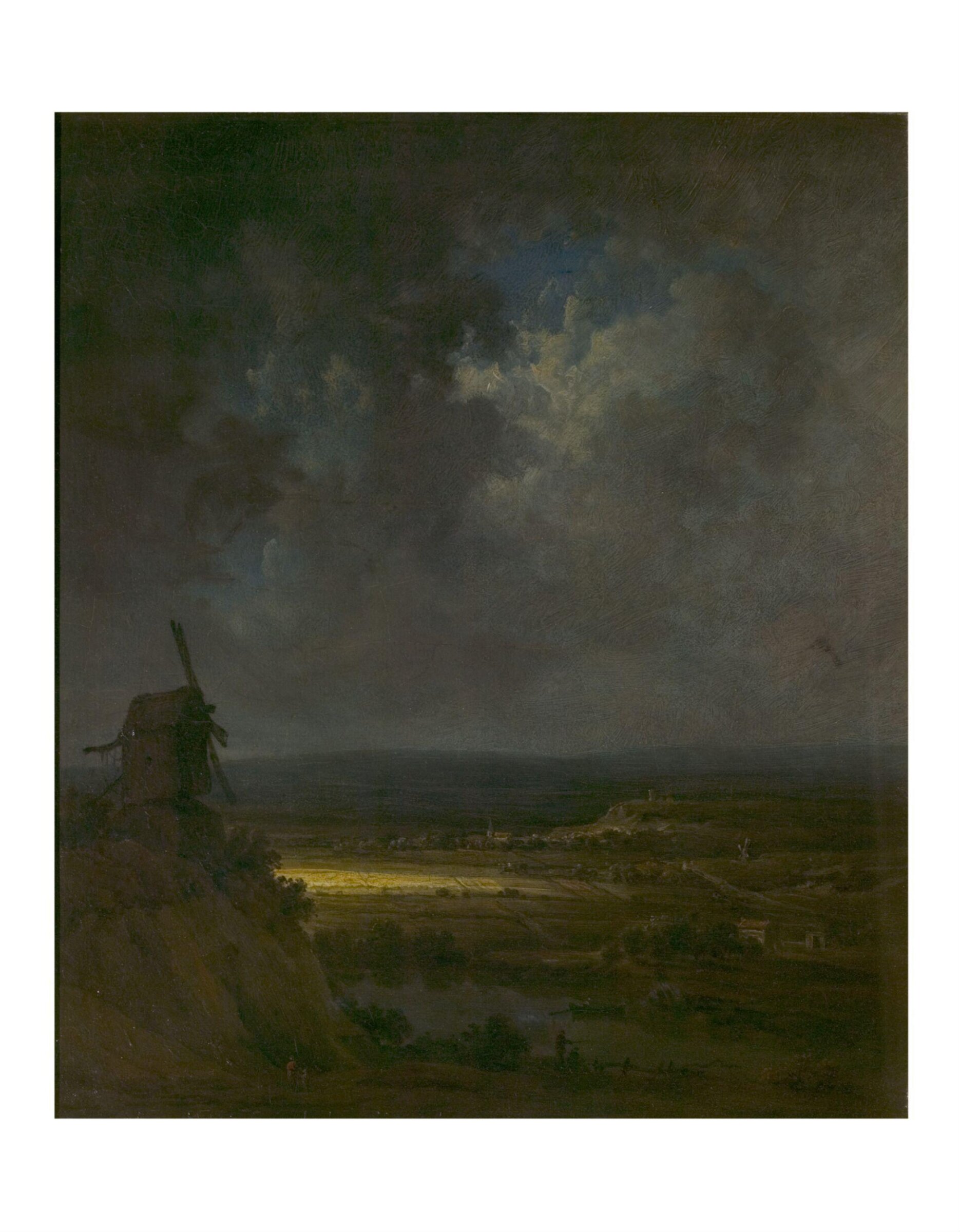 The Mill, Georges Michel, 1830s