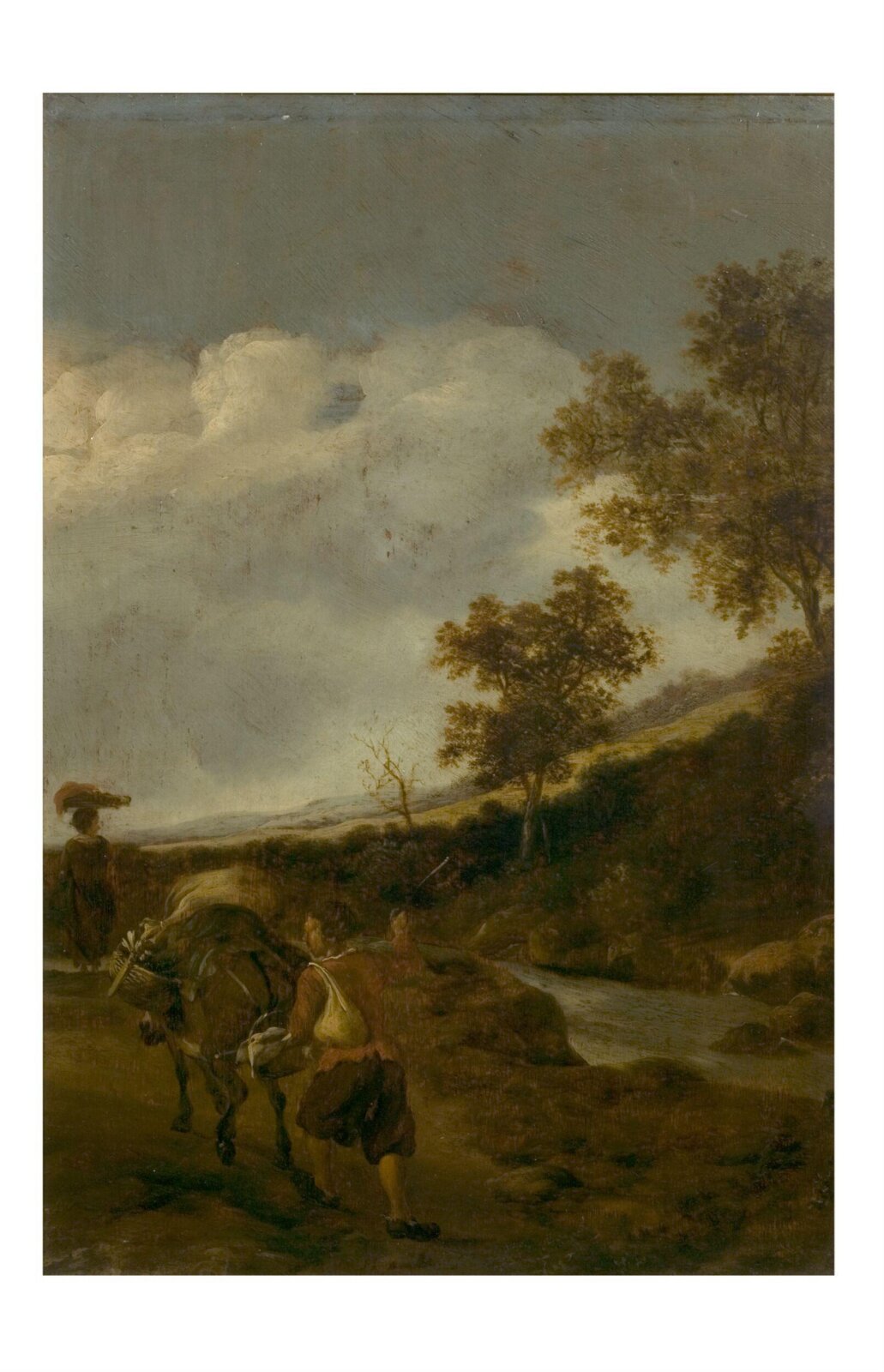 A Peasant driving a laden mule, Jan Both, ca. 1645