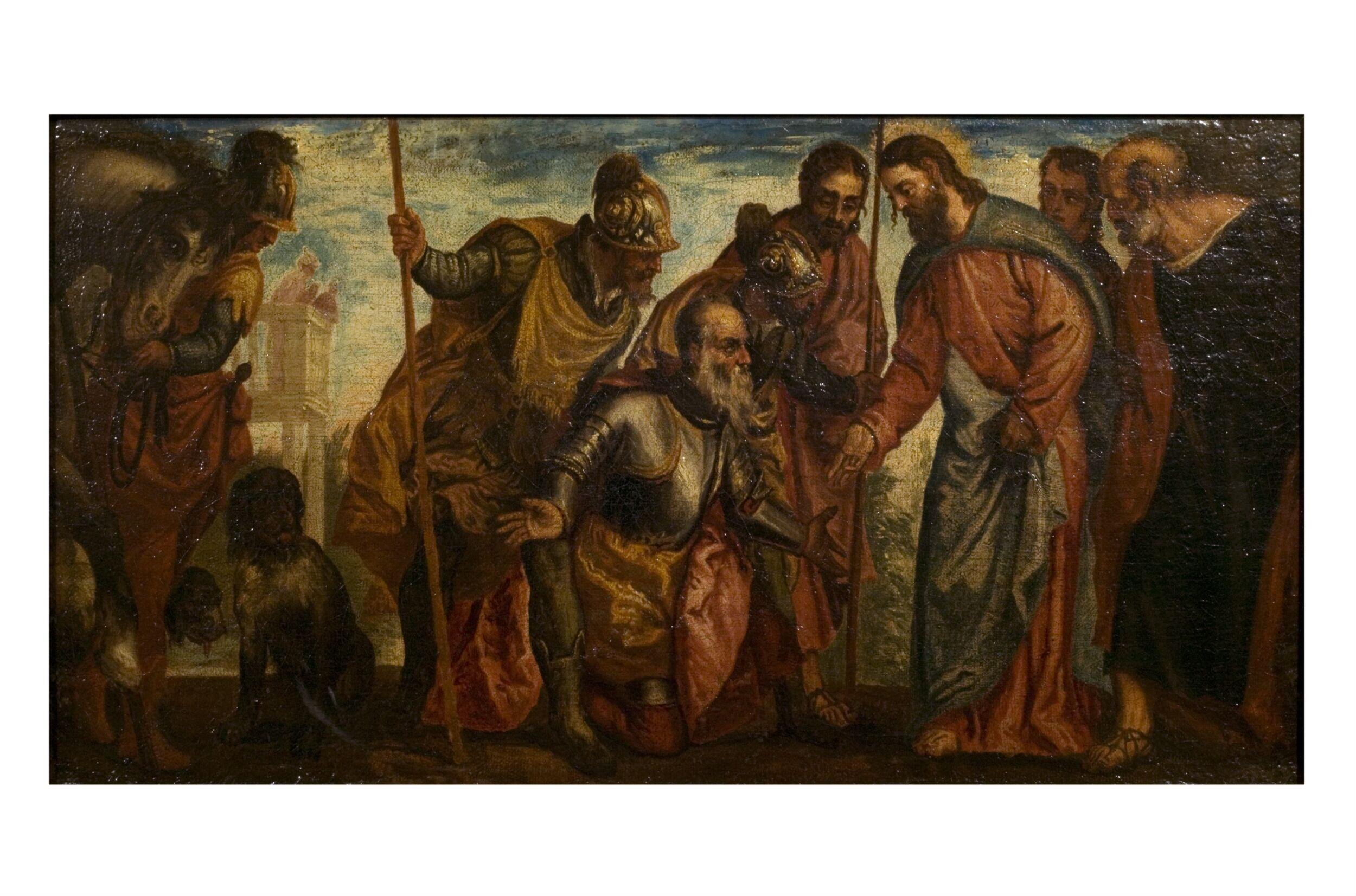 Christ and the Centurion by Paolo Veronese, Matthew 8:5-13, Bible.Gallery