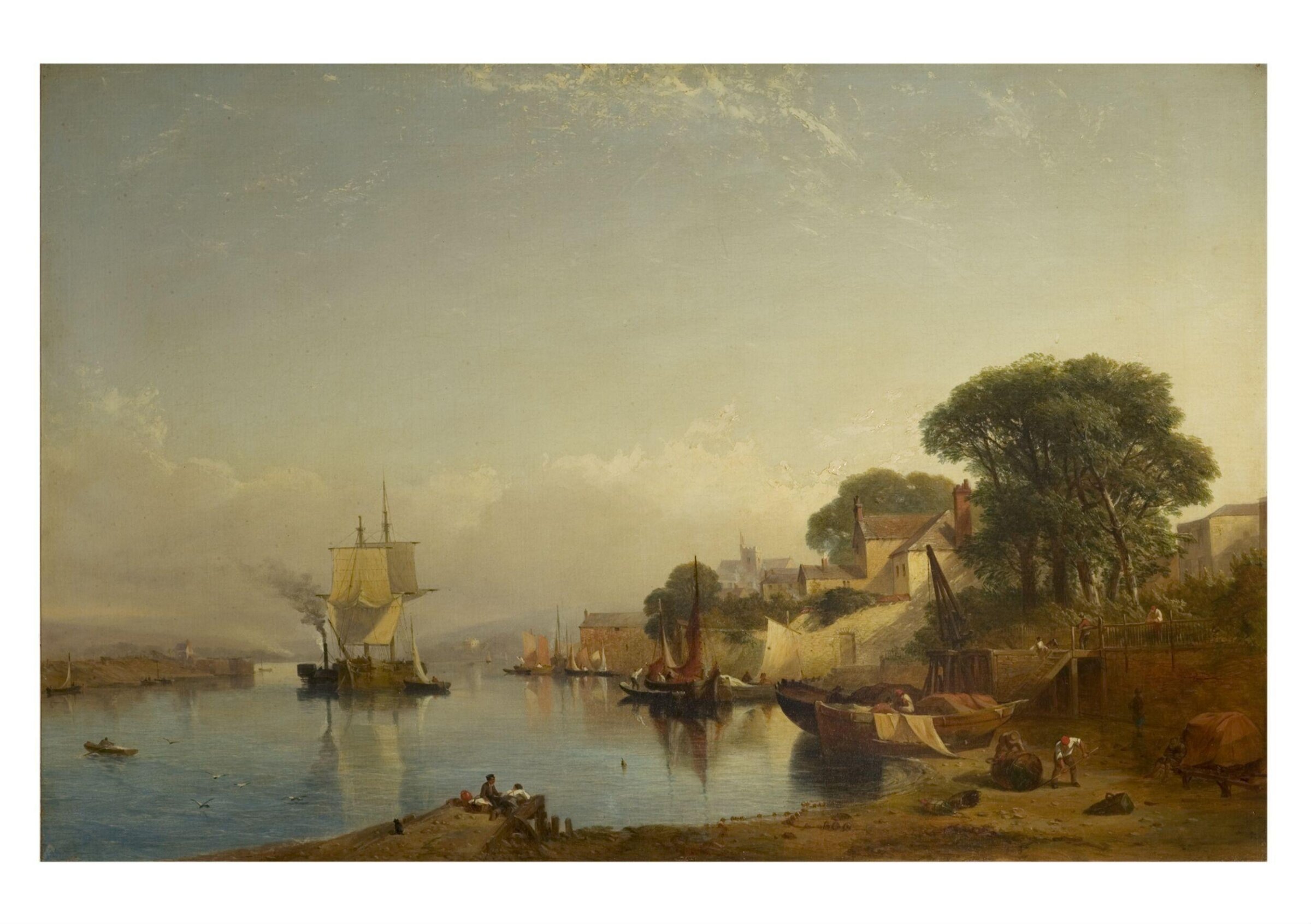 The Menai Strait, James Baker Pyne, 1846