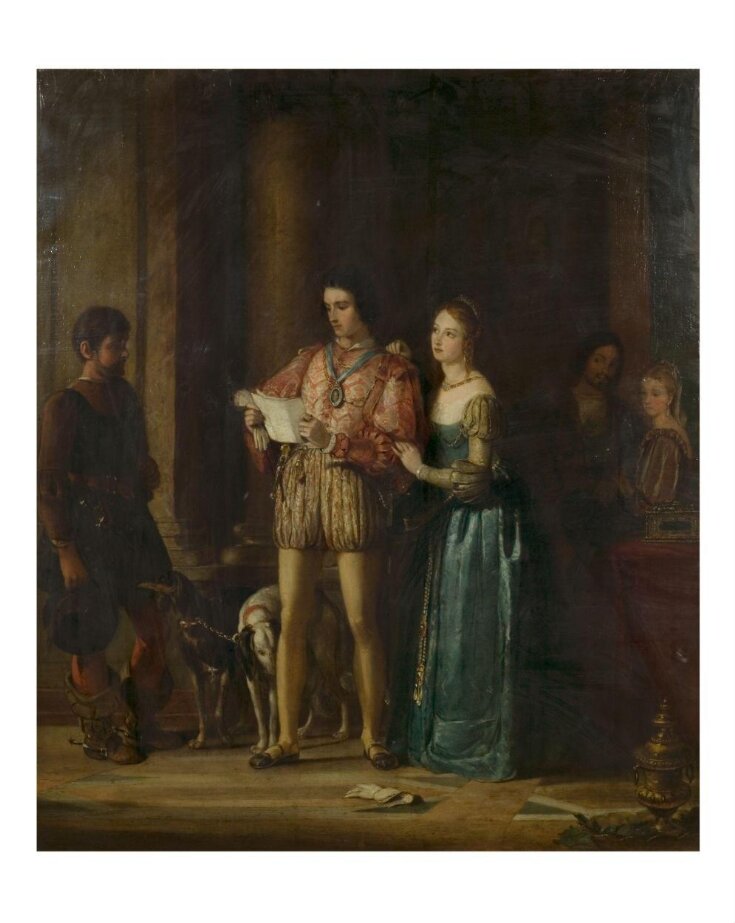 Portia and Bassanio top image