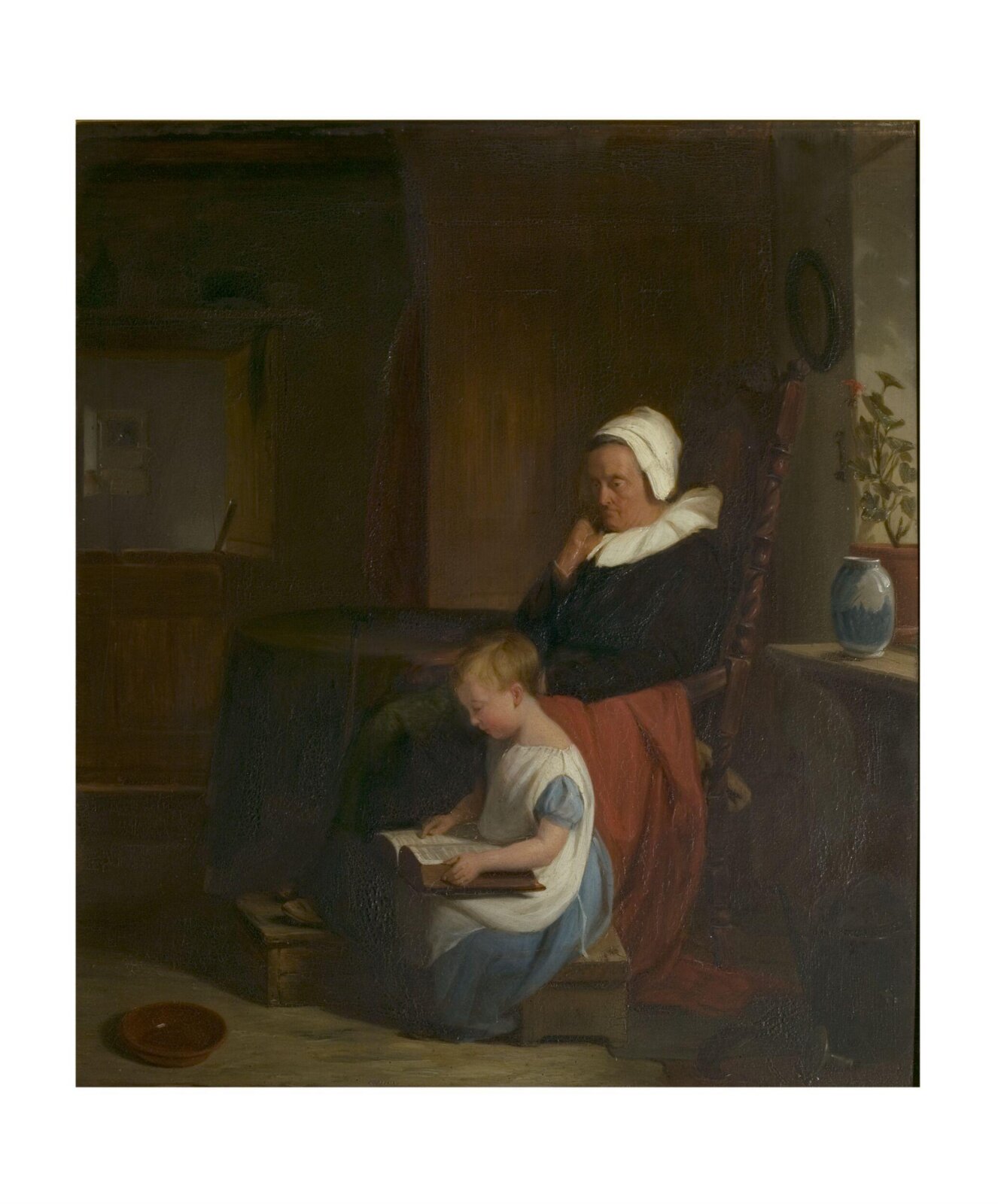 Reading the Scriptures, Томас Уэбстер, ок. 1835