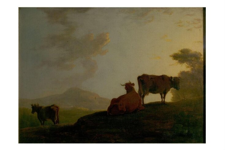 Cows in a landscape top image