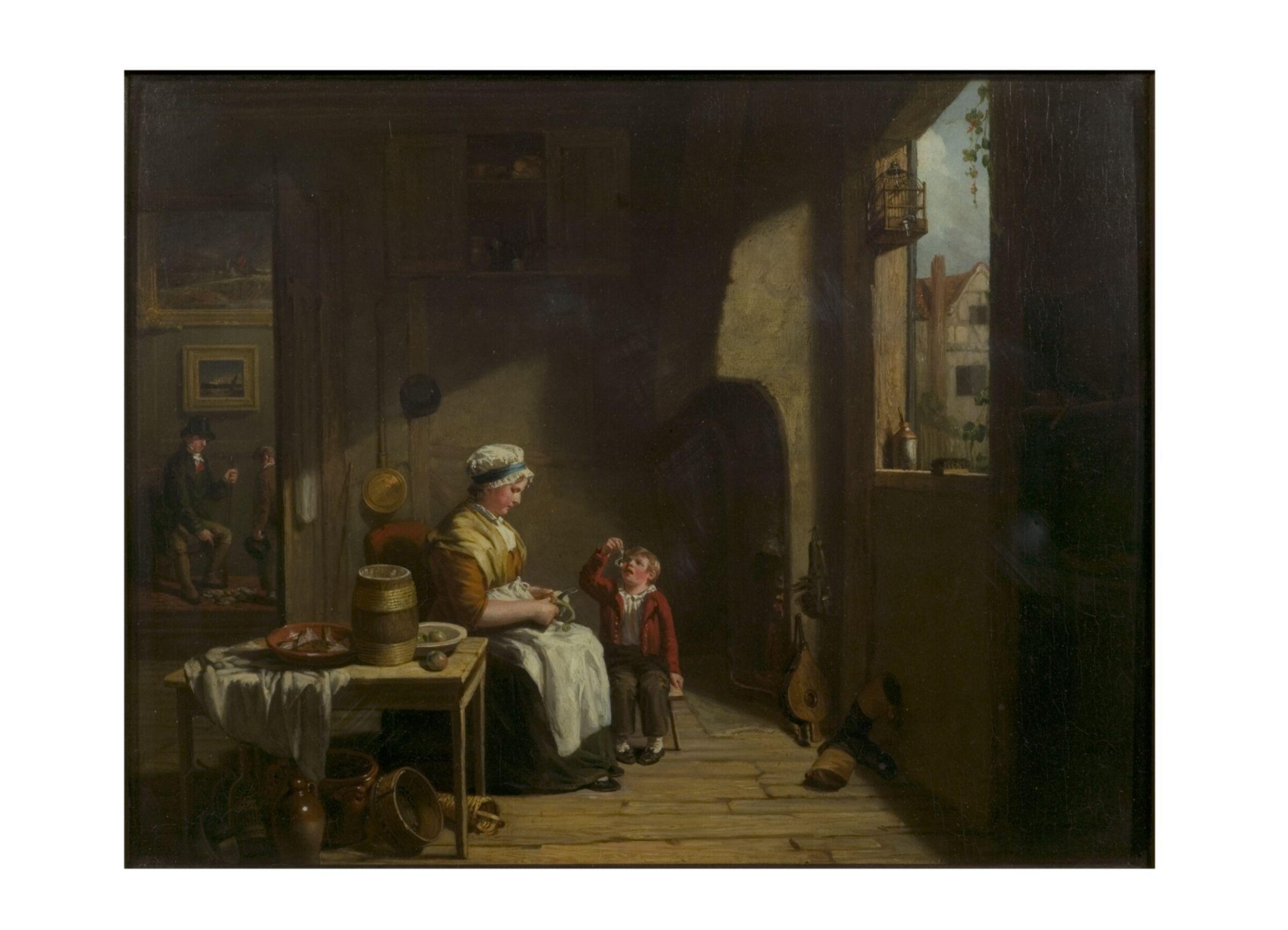 A Country Kitchen, William Collins, 1811