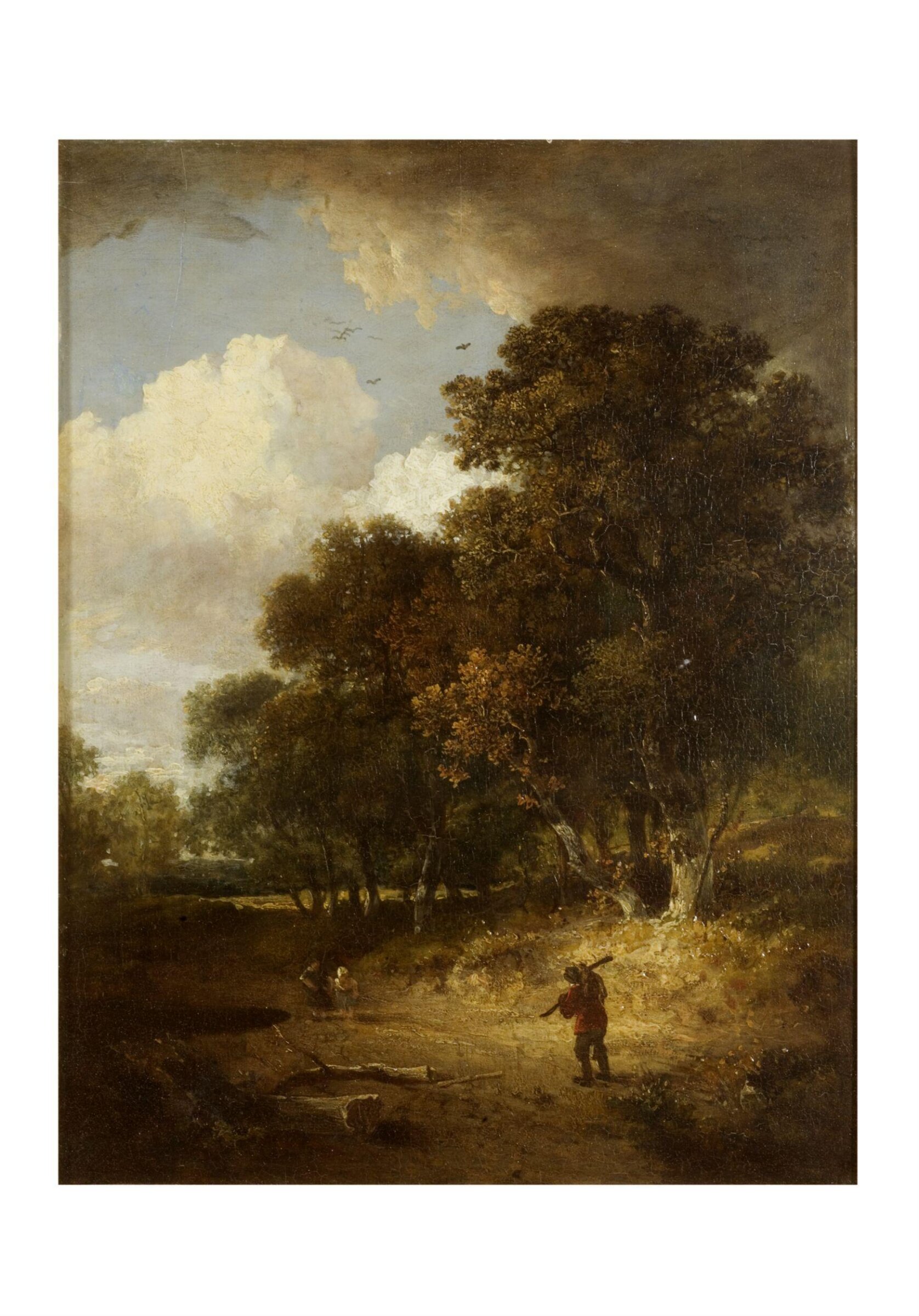 A Woody landscape, John Crome, 1790-1820