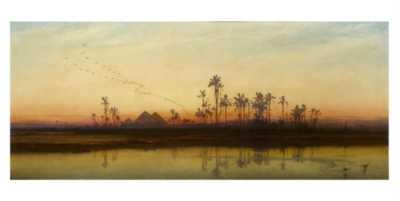 Sunset on the Nile