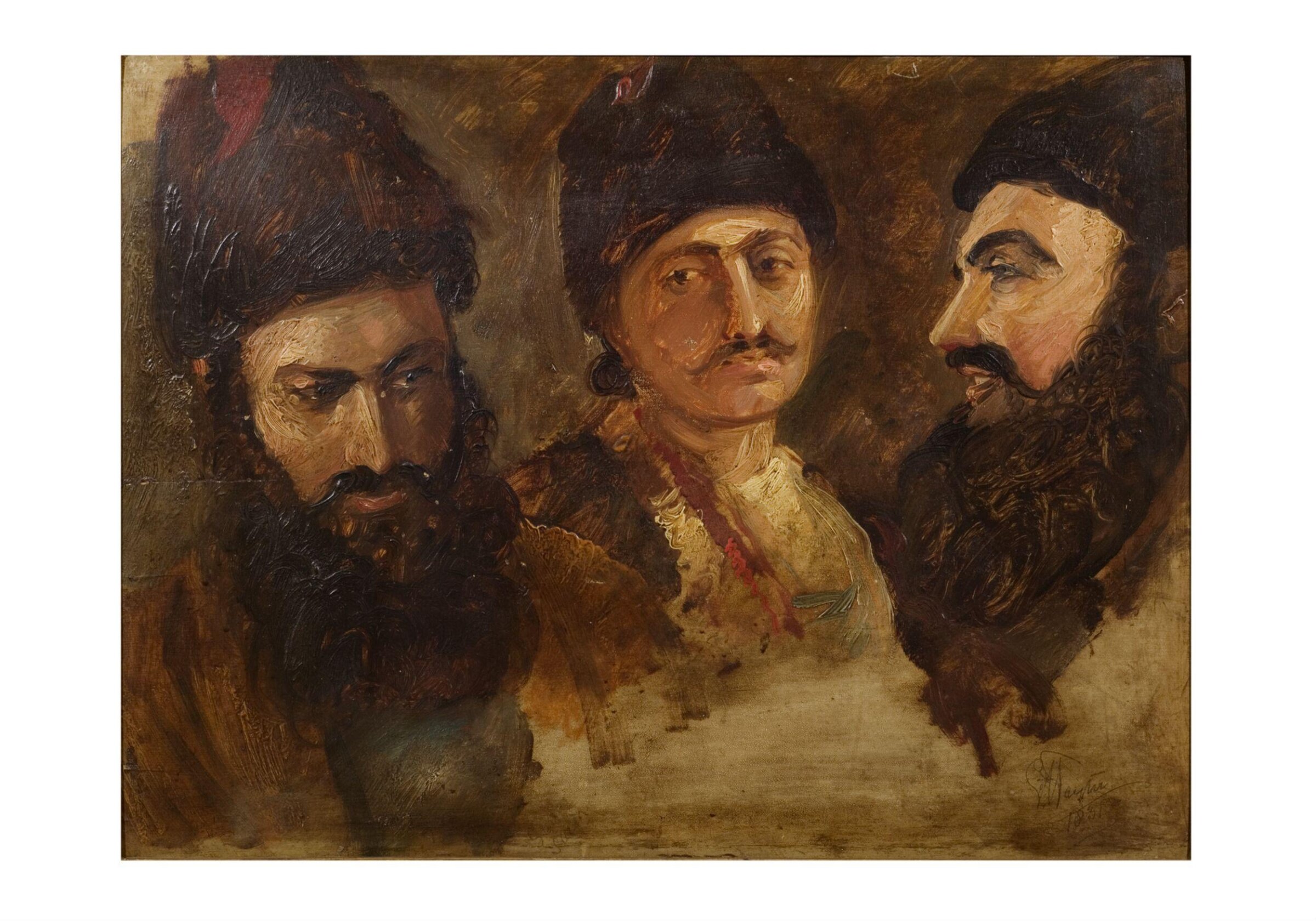 Saith Satoor and Ali Hassan Bey, George Hayter, 1831