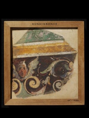 Decorative Pattern (fragment of wall decoration), Giovanni da Udine, mid 16th century