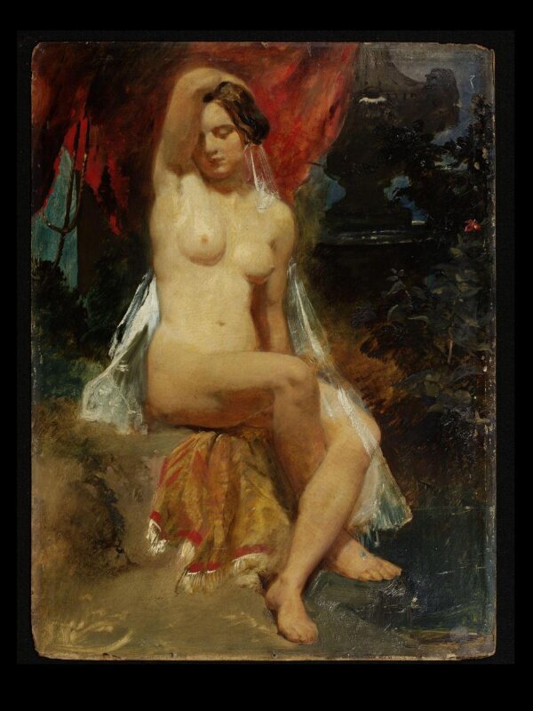 Woman at a Fountain