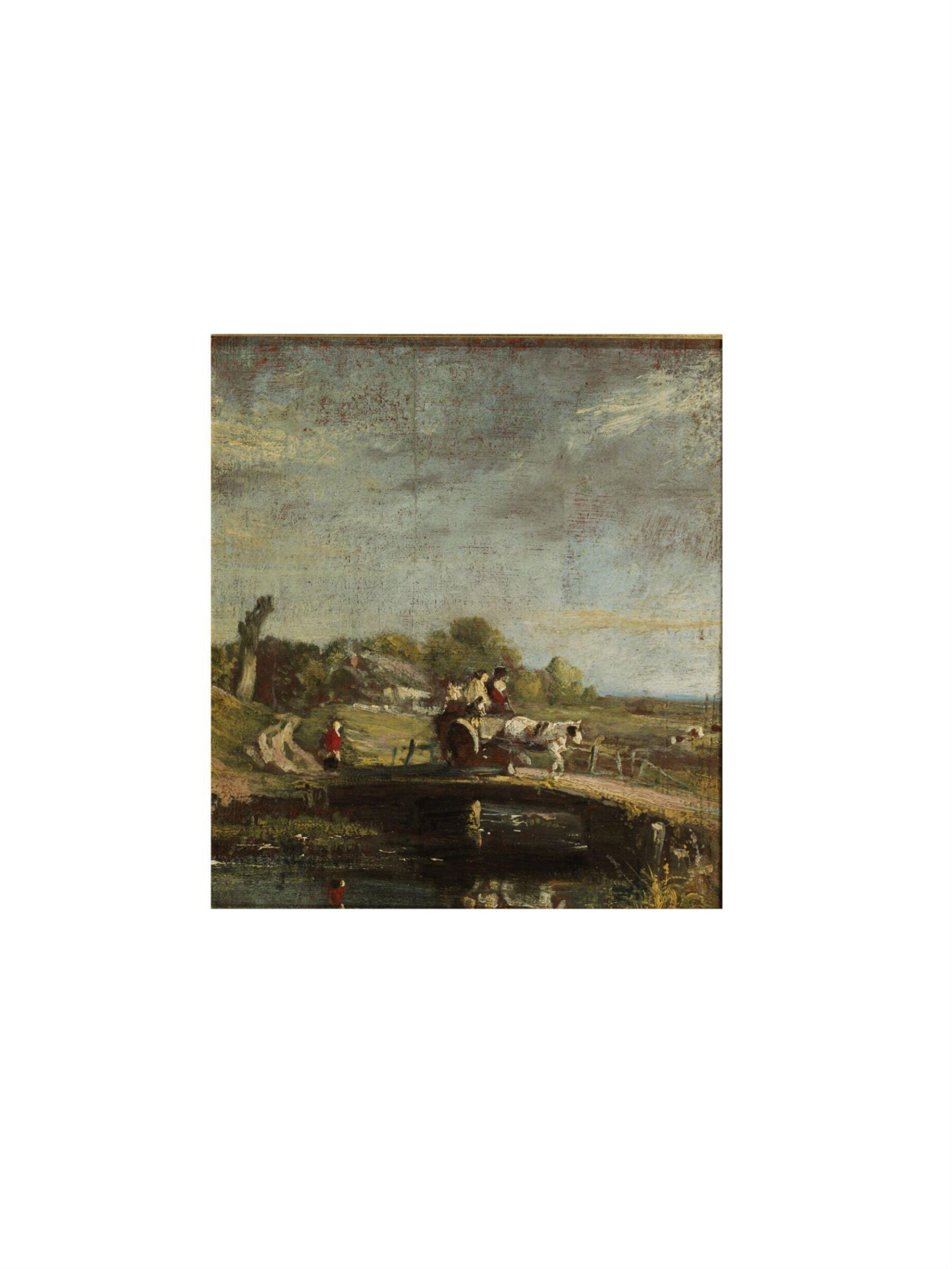 Crossing the bridge, William Collins, pre 1847