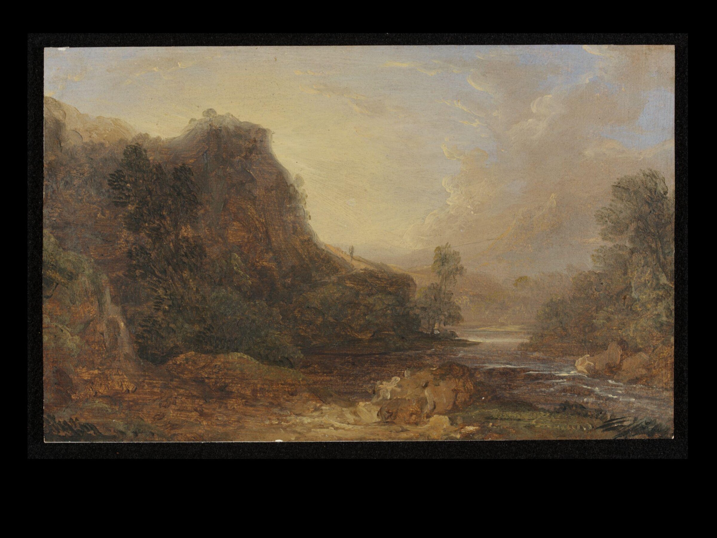 View of Llandysilio Vale, near Llangollen, Benjamin Barker, late 18th century- early 19th century