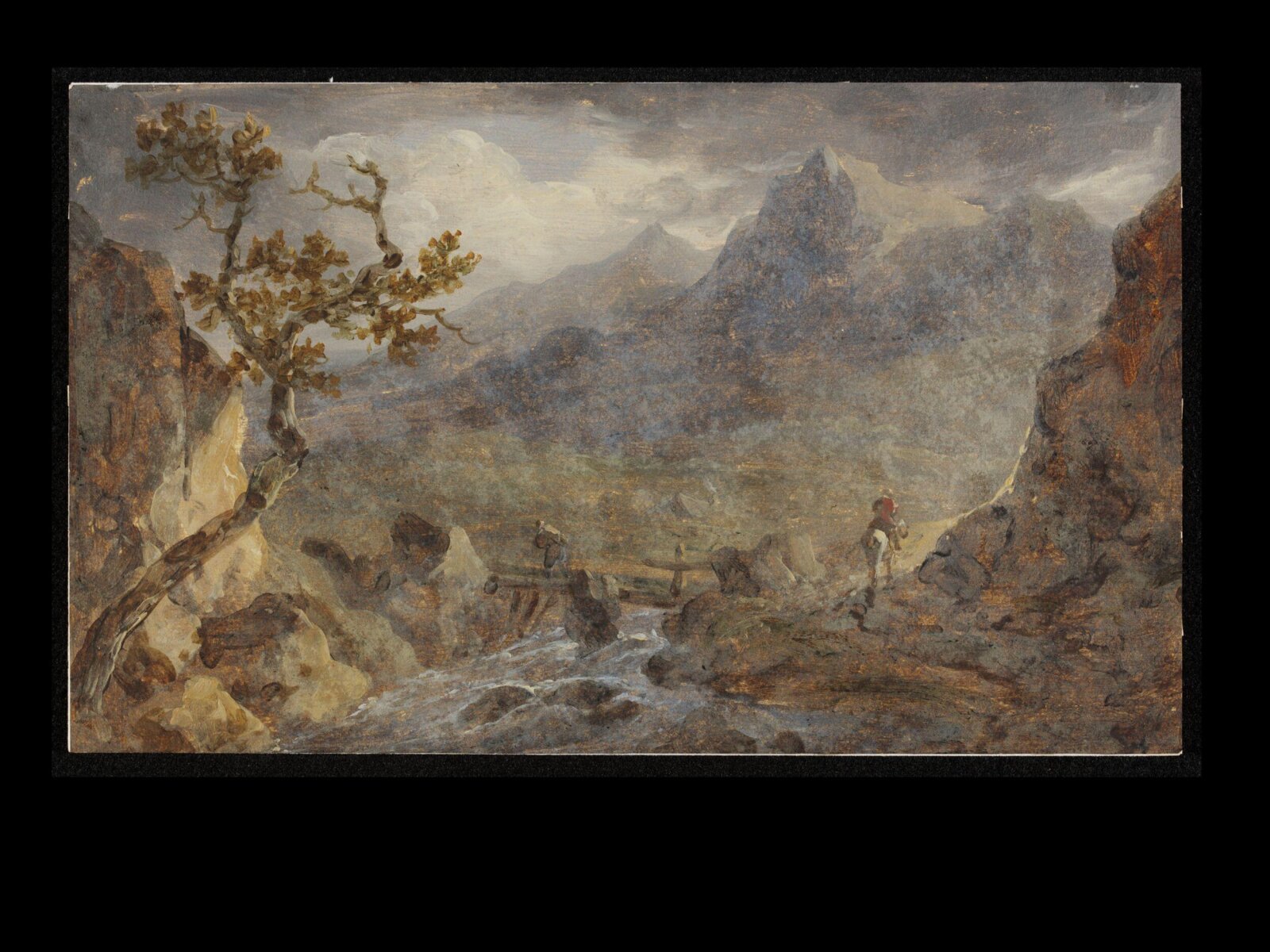 Scene in North Wales, Benjamin Barker, late 18th century-early 19th century