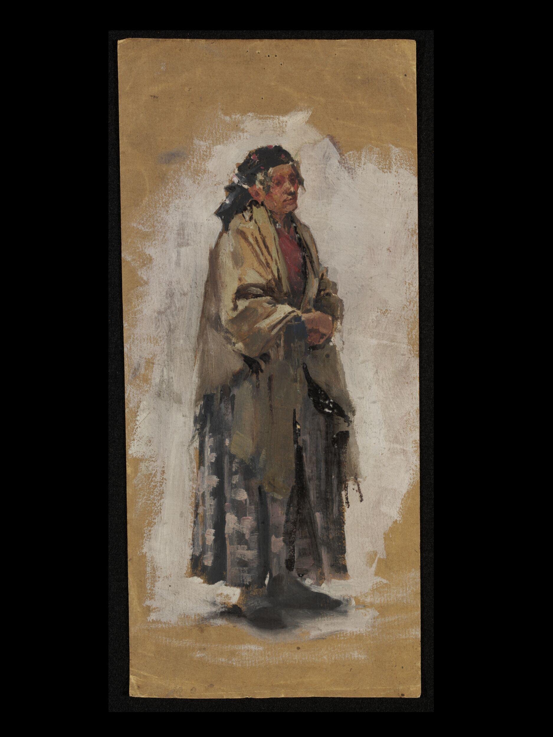 An Elderly woman