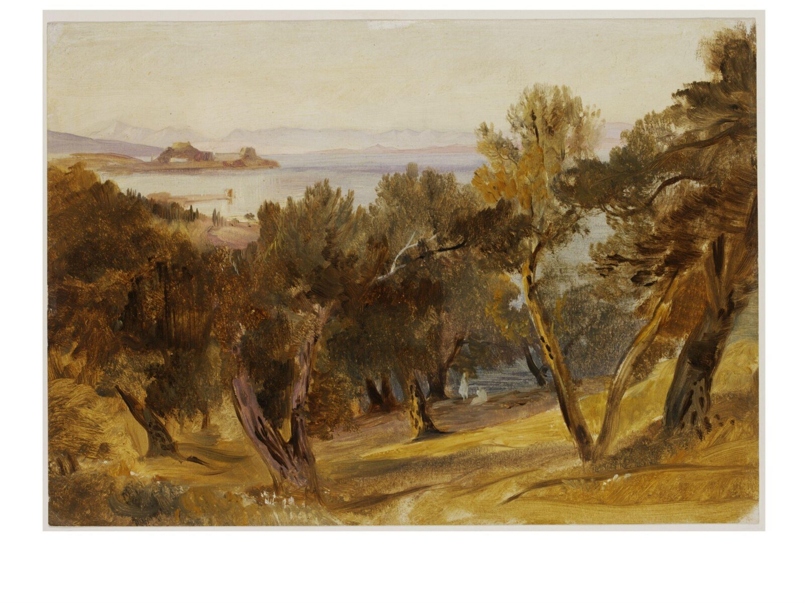 Corfu, Edward Lear, ca. 1855-ca. 1863