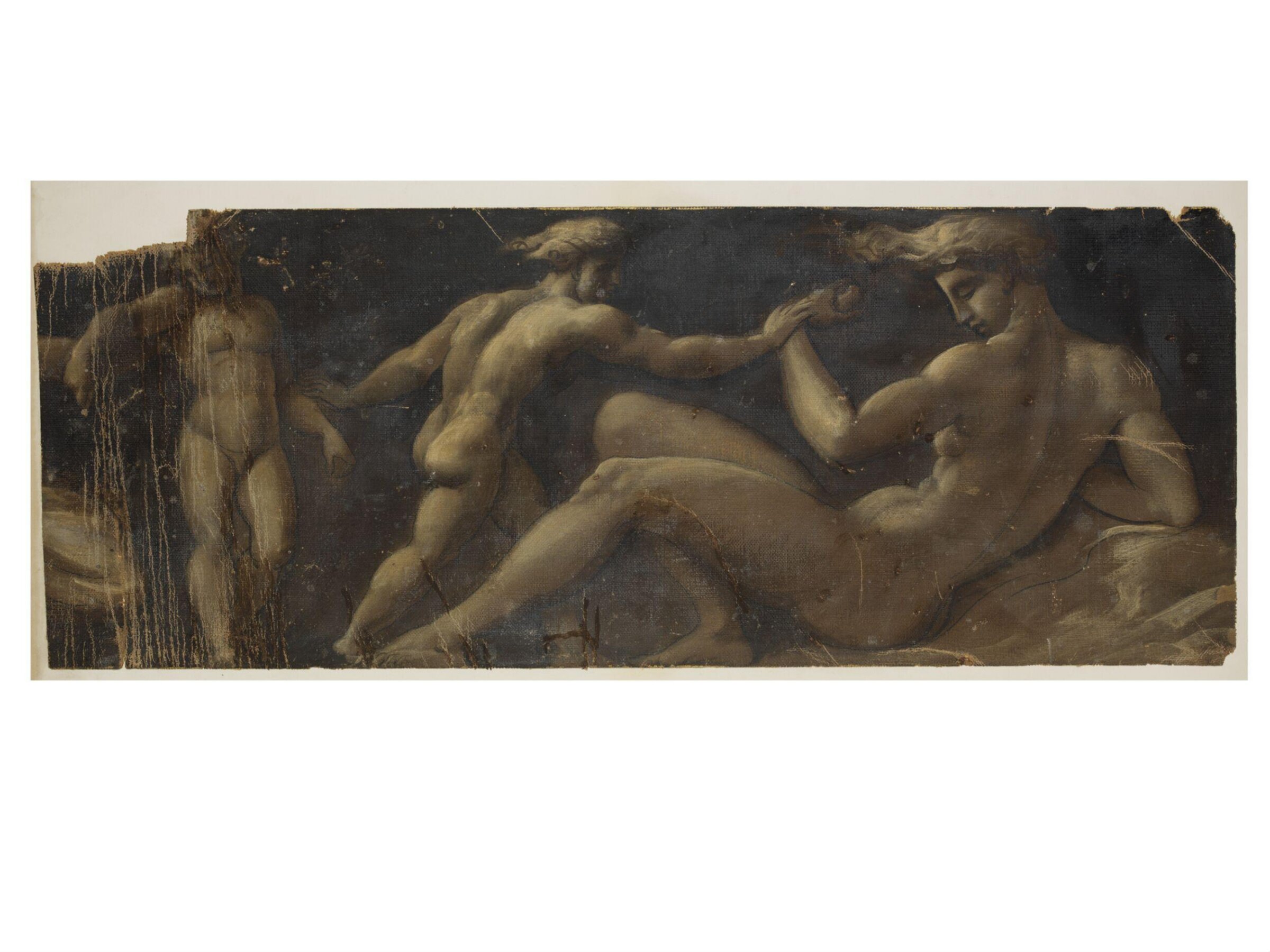 Reclining figure, Francis Wollaston Moody, 1850-1882