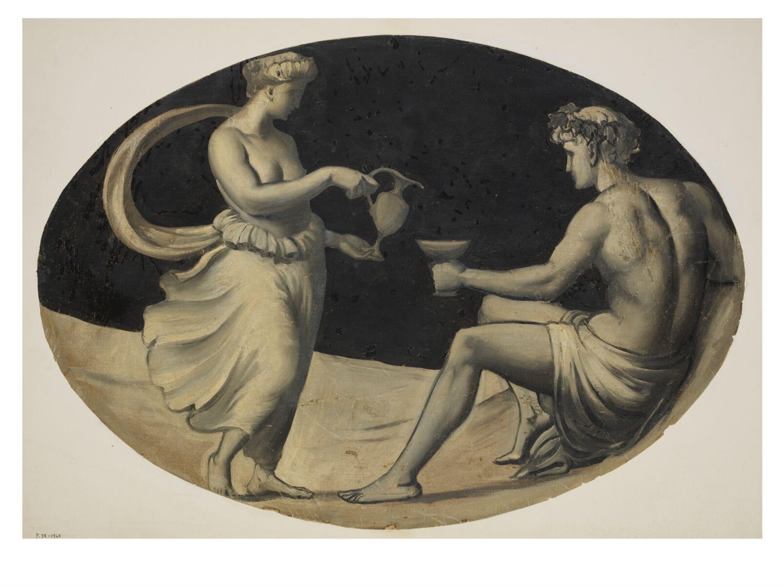 Libation, Francis Wollaston Moody, ca. 1850-1882