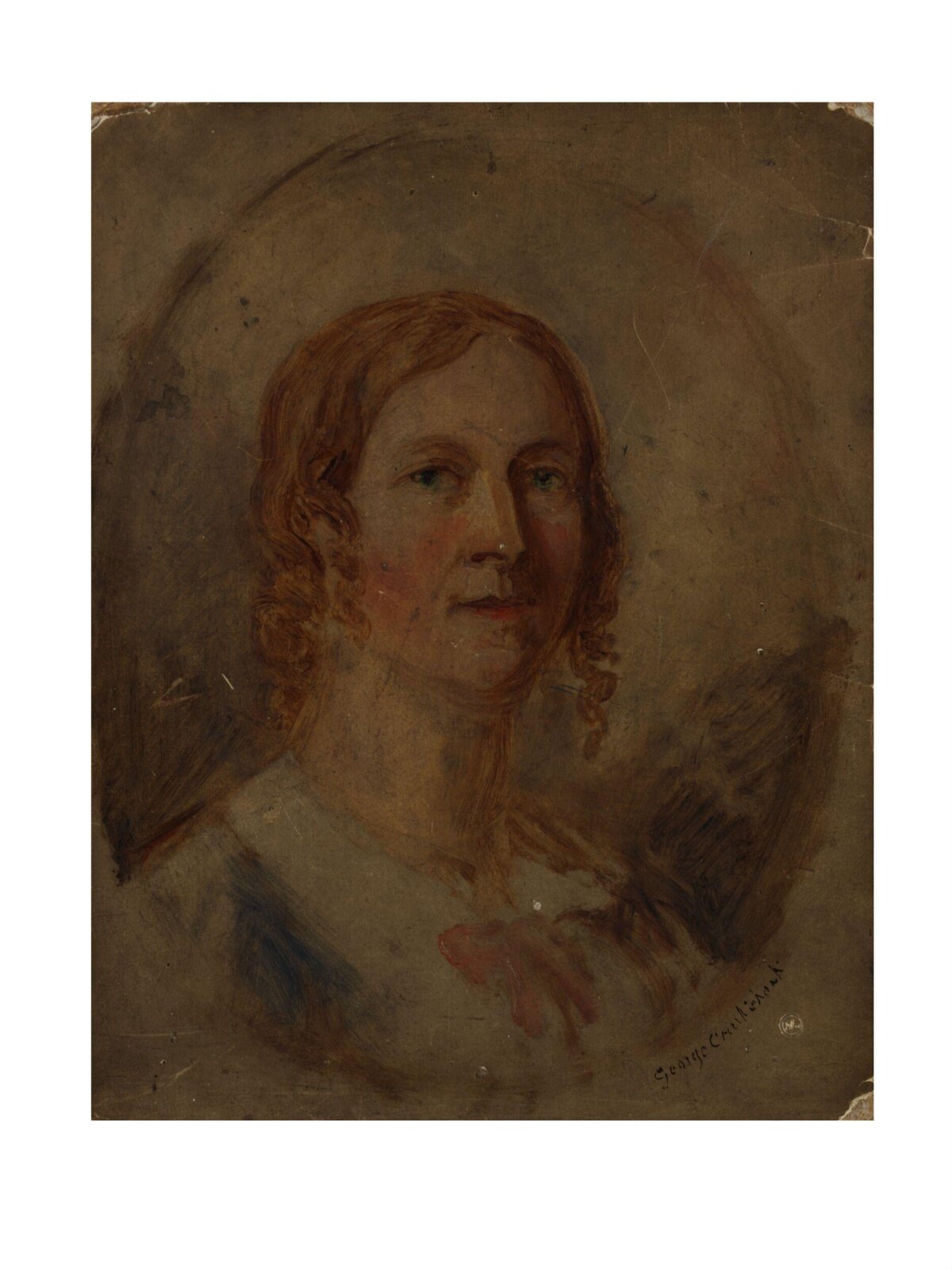 Mrs George Cruikshank, George Cruikshank, 1850s