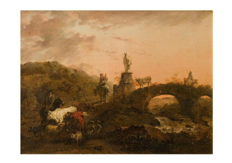 Landscape with cattle