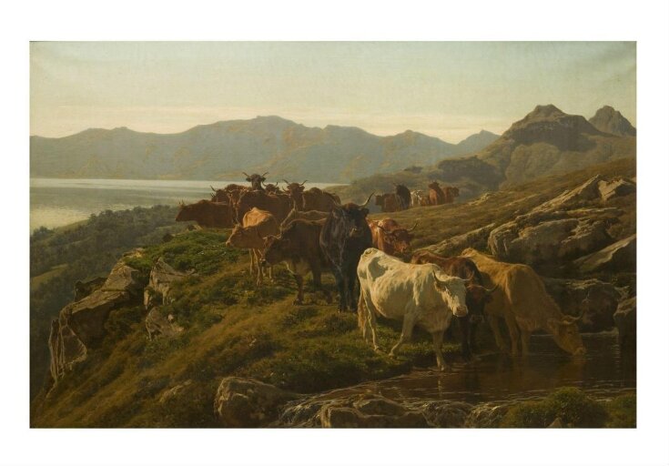 Highland Scene with Cattle top image